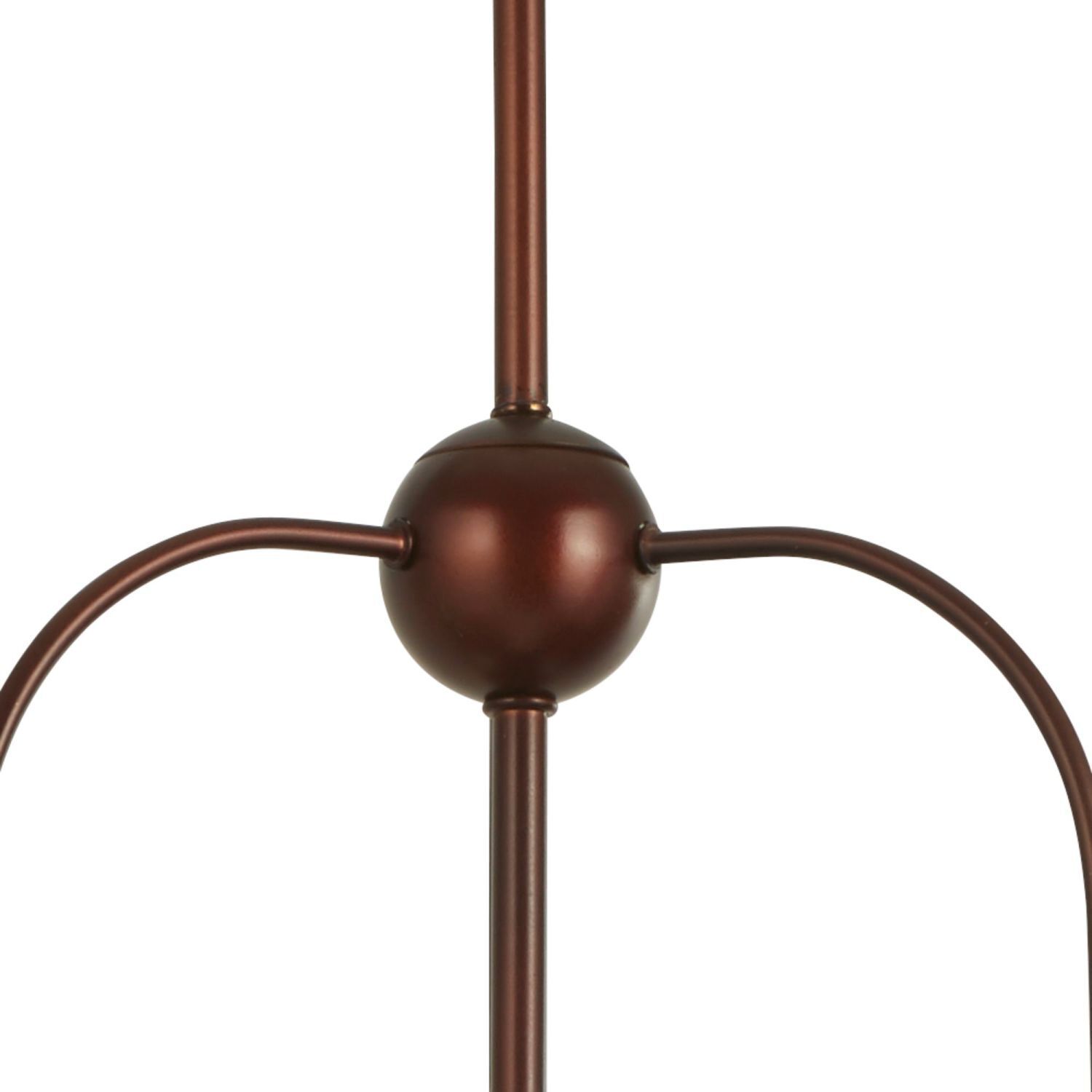 Pendelleuchte Vintage Ø 63 cm 3-flammig E27 Braun