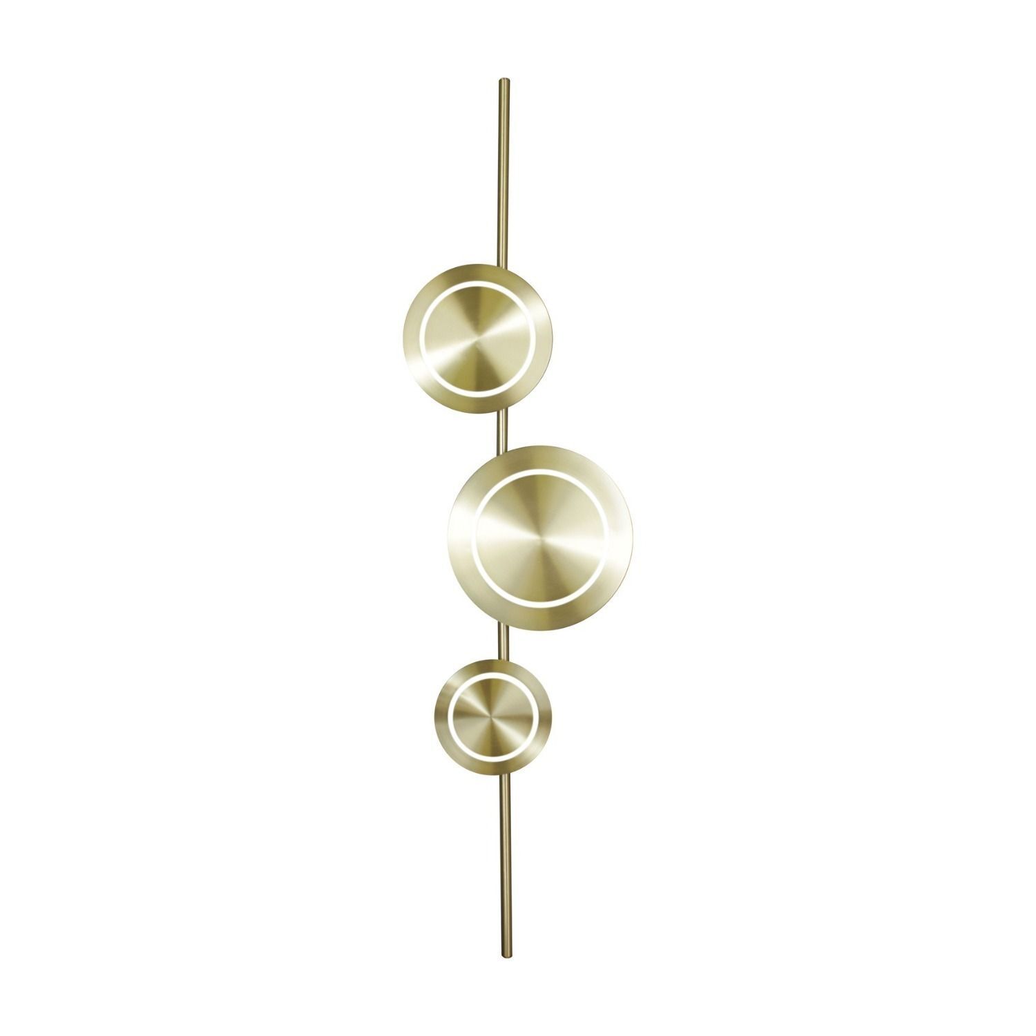 Wandlampe, goldfarben, Dekorativ, LED-Beleuchtung, Schmucklampe