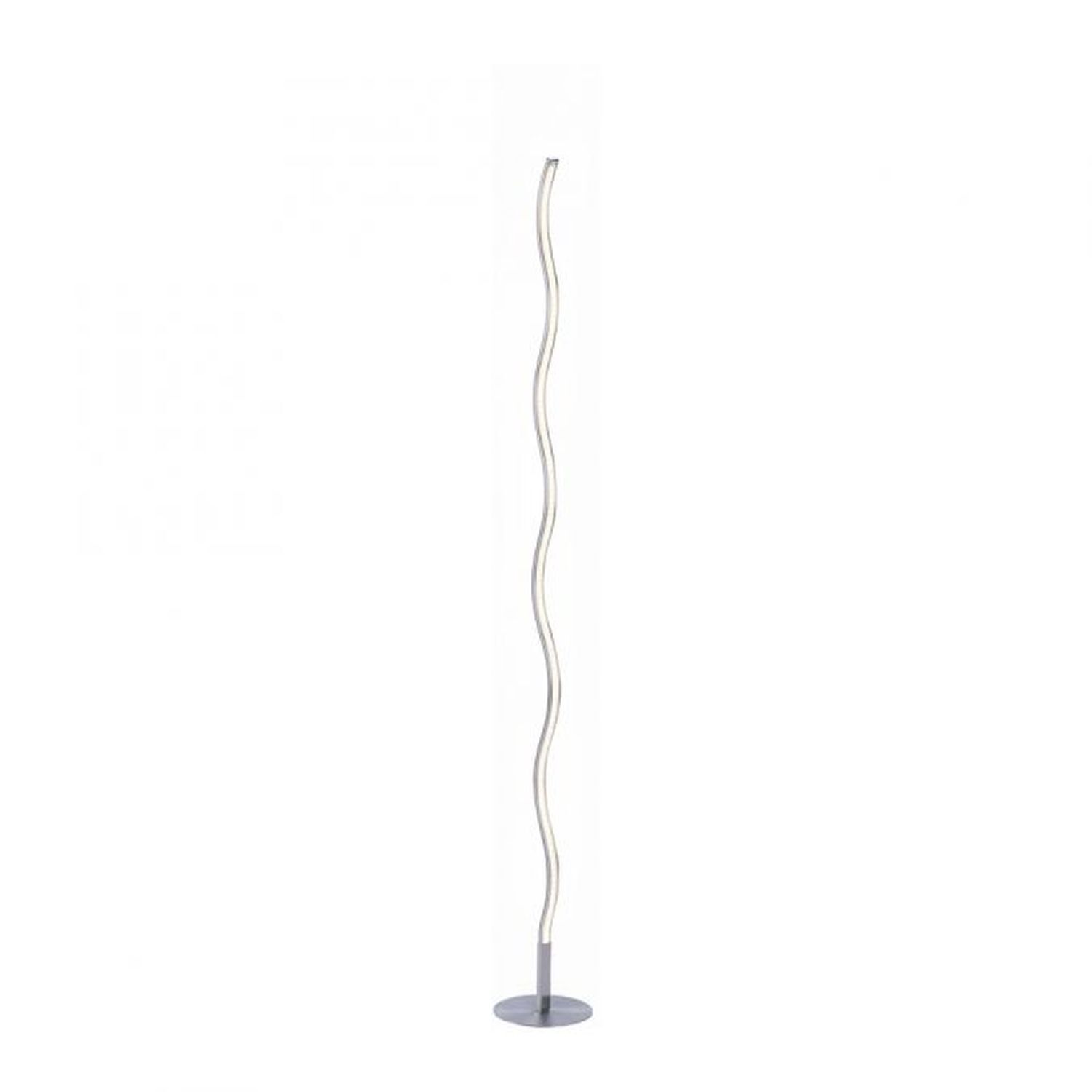 LED Stehlampe Metall in Stahl 120 cm 3000 K blendarm Lampe