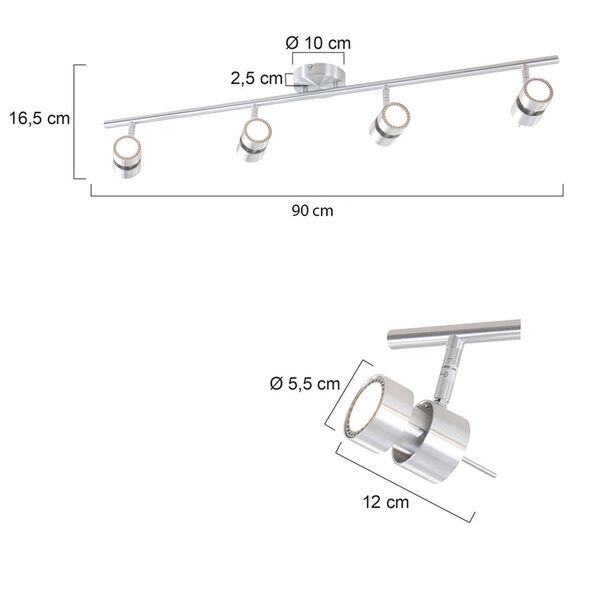 Plafonnier Blanc En Papier 3-flmg Rond Moderne Confortable Lampe De Salon Selina 99024960