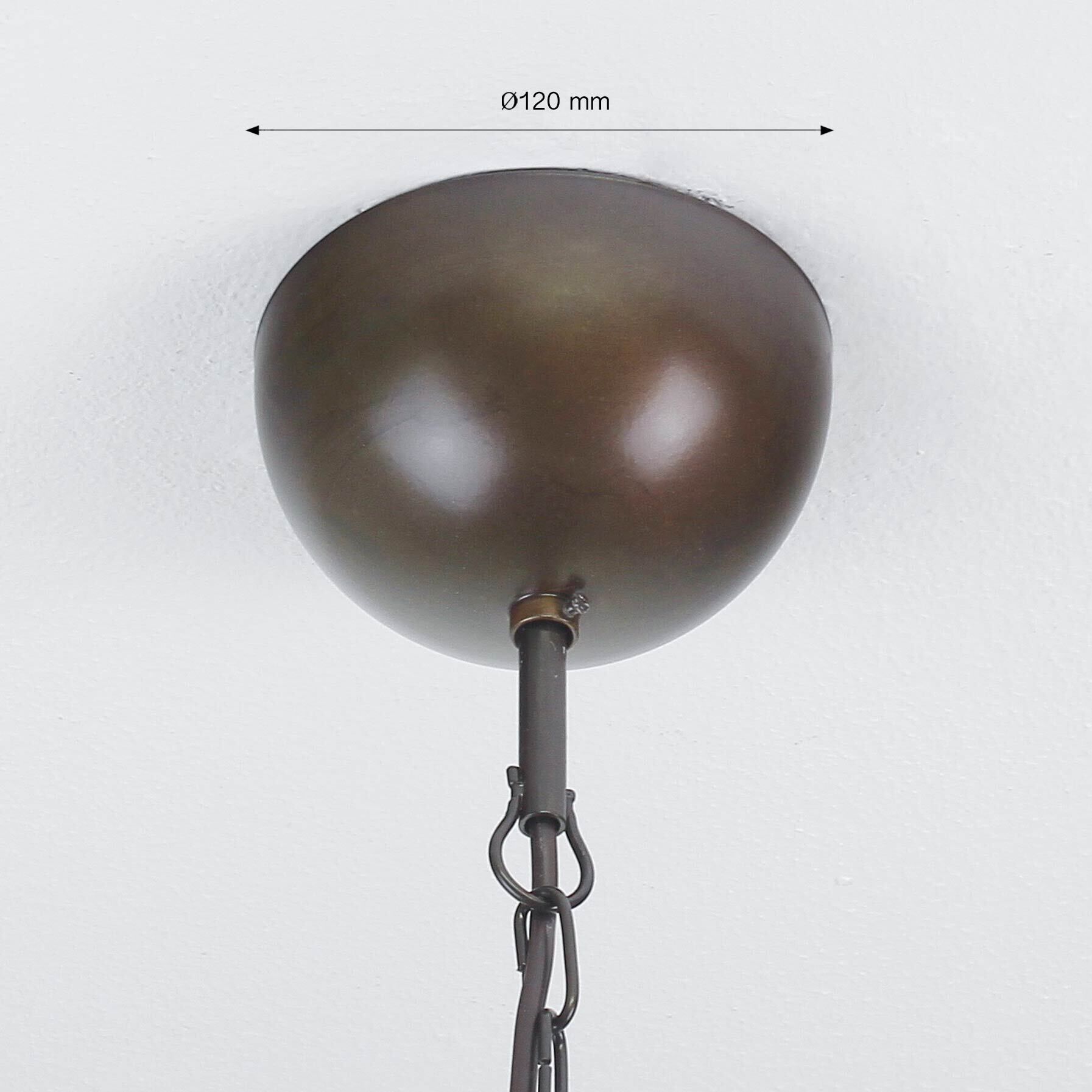 XL Hängeleuchte im Loftstil antik Lampe