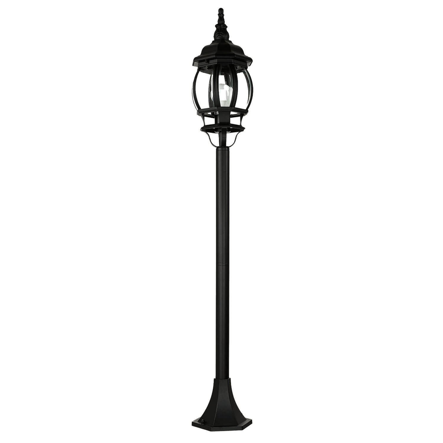 Laternenpfahl, Lampe