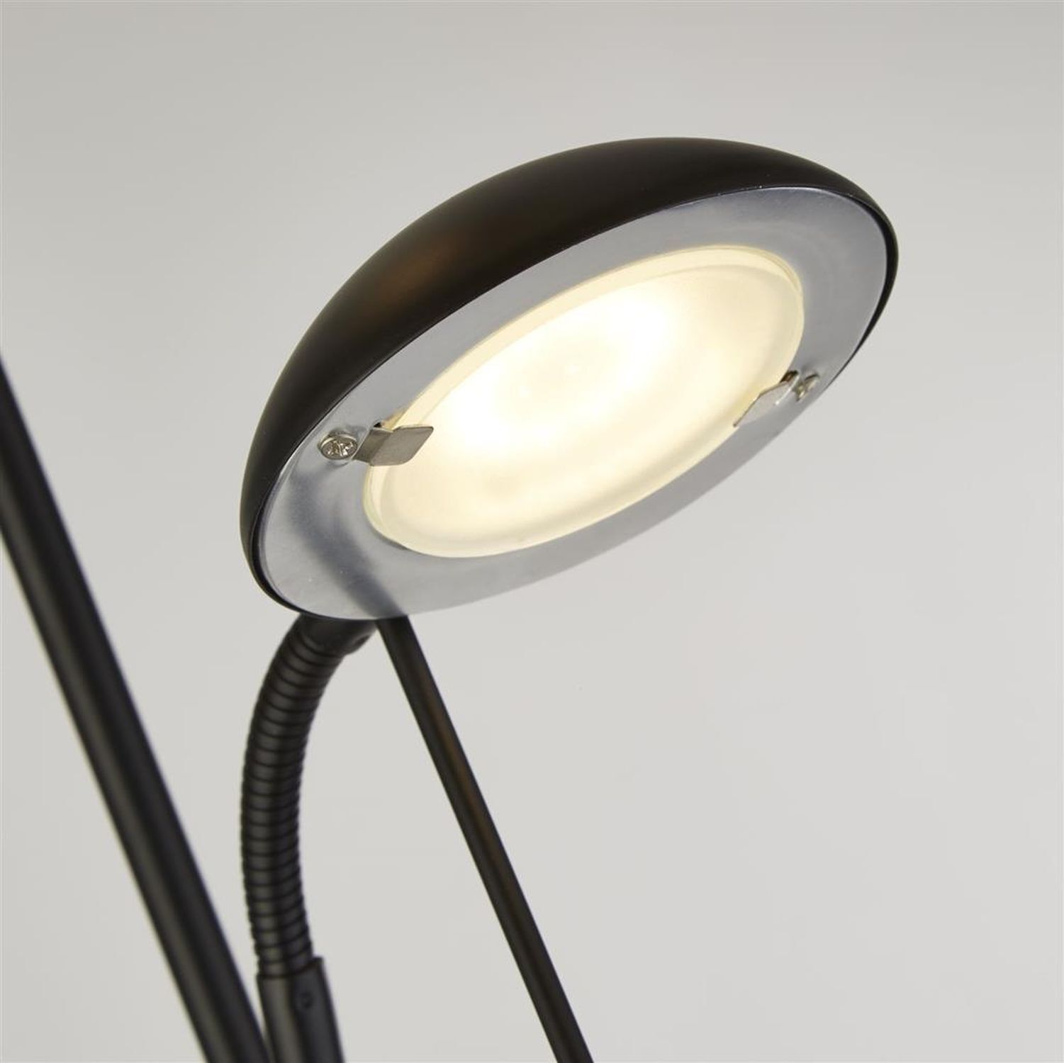 LED Stehleuchte Leselampe 180 cm Schwarz 3000 K 1887 lm