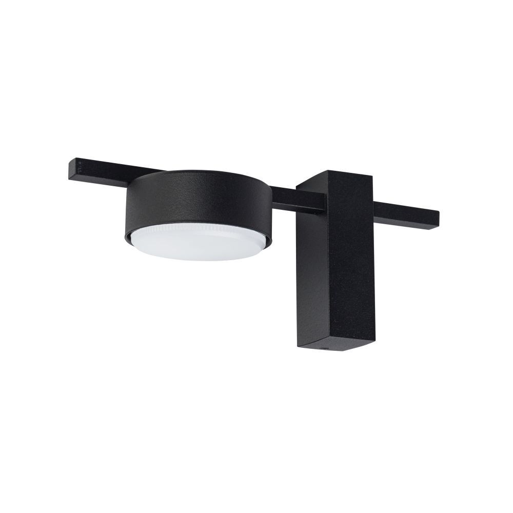 Schwarze Wandleuchte Modern Aluminium Metall GX53