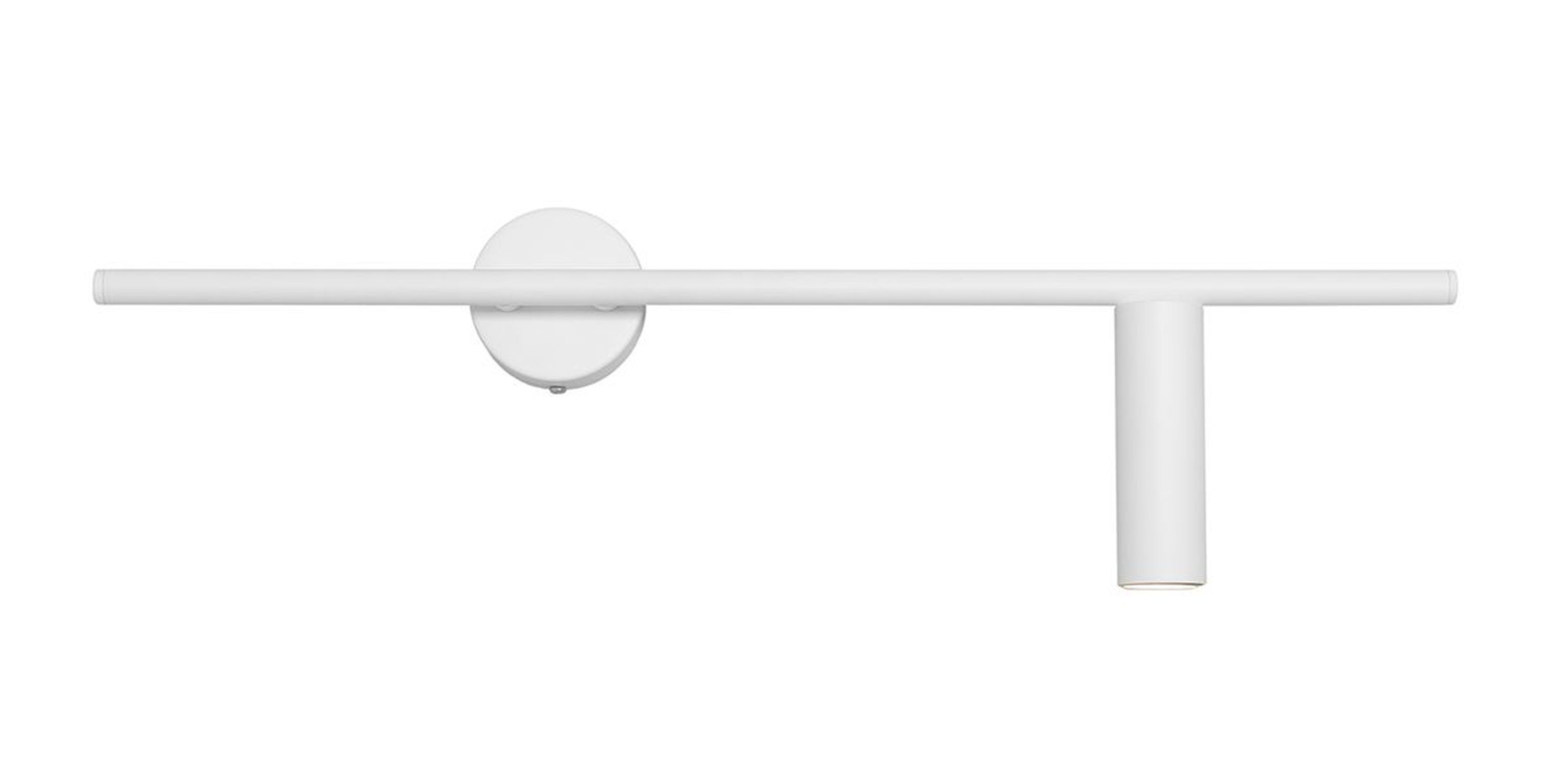Metall Wandleuchte Weiß Zylinder H:17 cm GU10 Retro