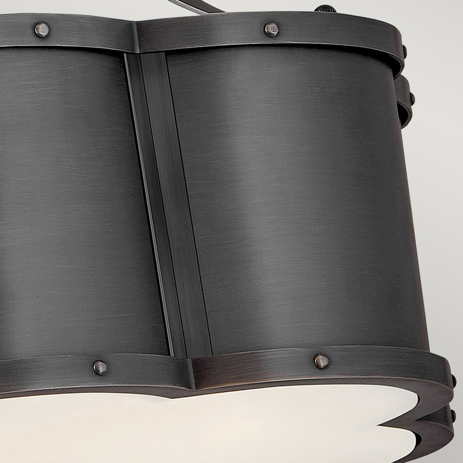 Deckenlampe Metall E27 in Schwarz-Messing XENIA