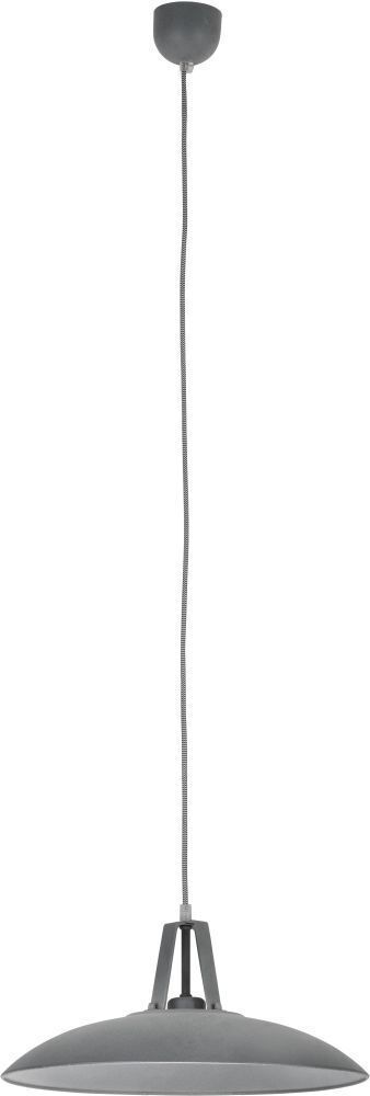 Vintage Hängeleuchte in grau Lampe, Beleuchtung