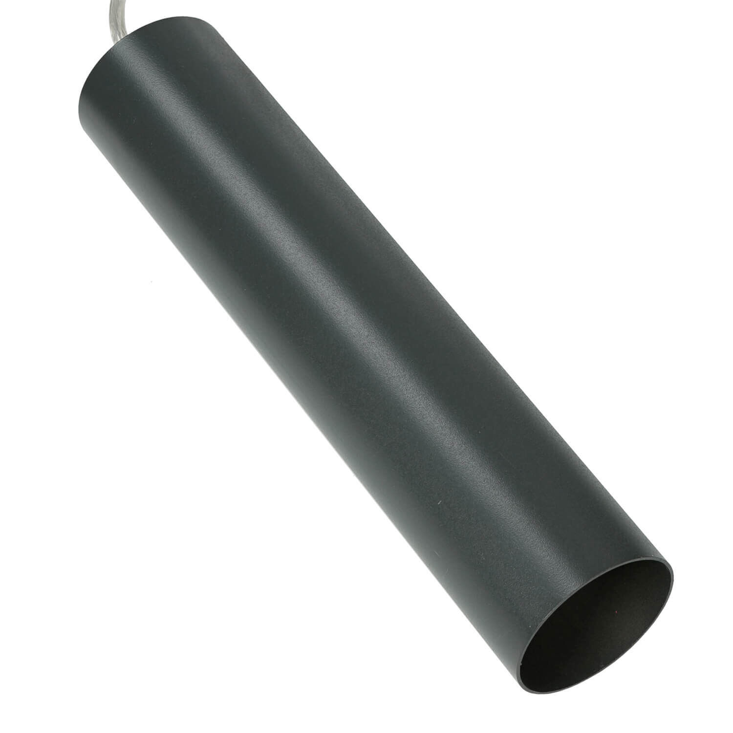 Moderne Pendelleuchte in anthrazit 24/120 cm Zylinder