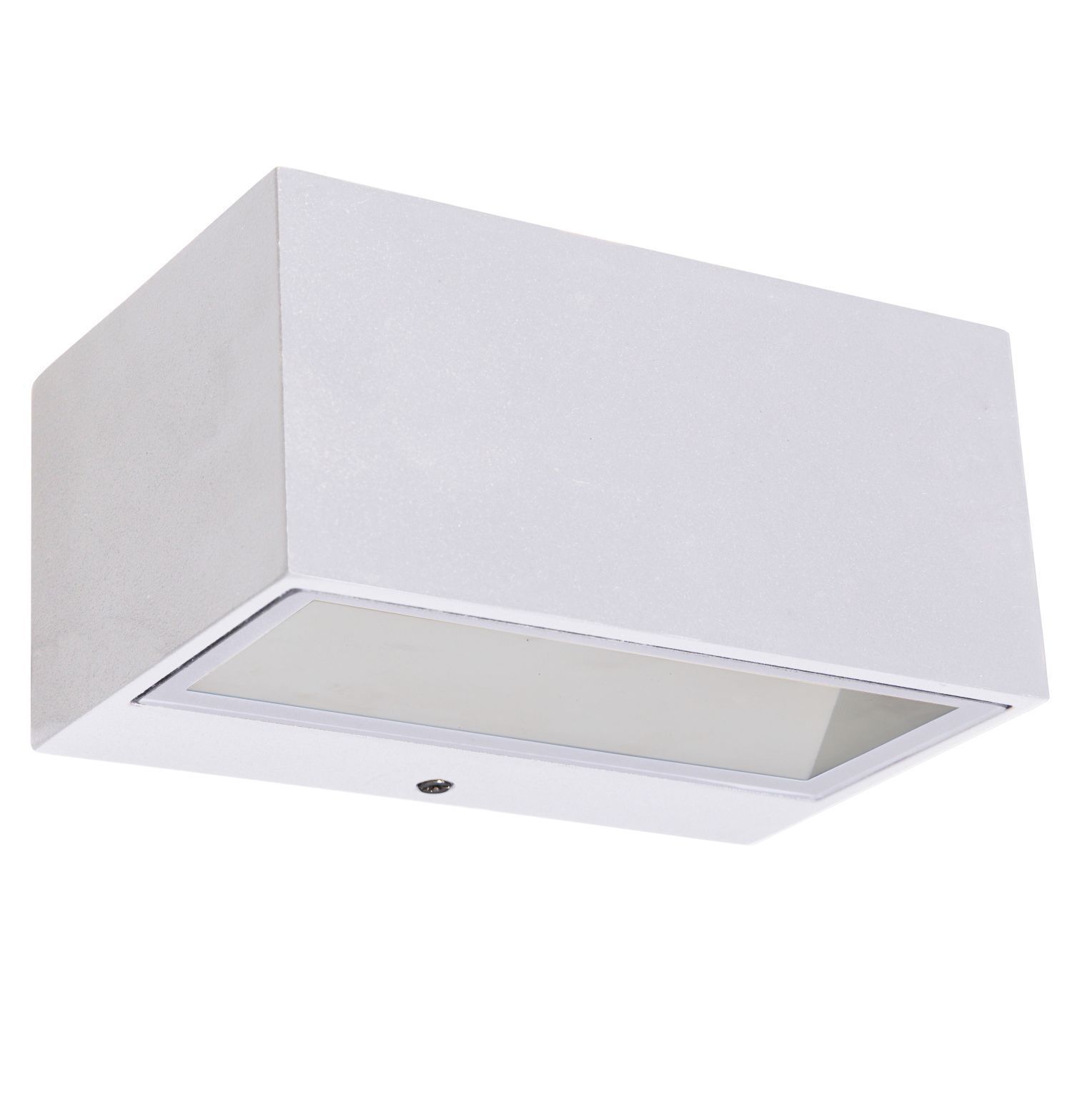 LED Wandlampe Up Down Weiß B:14 cm IP54 4000 K 10 W