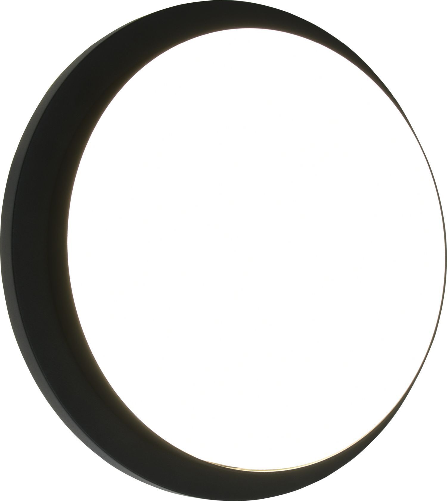 LED Außenwandlampe Schwarz IP54 rund Ø30 cm 3000/4000 K Leuchter, Lampe