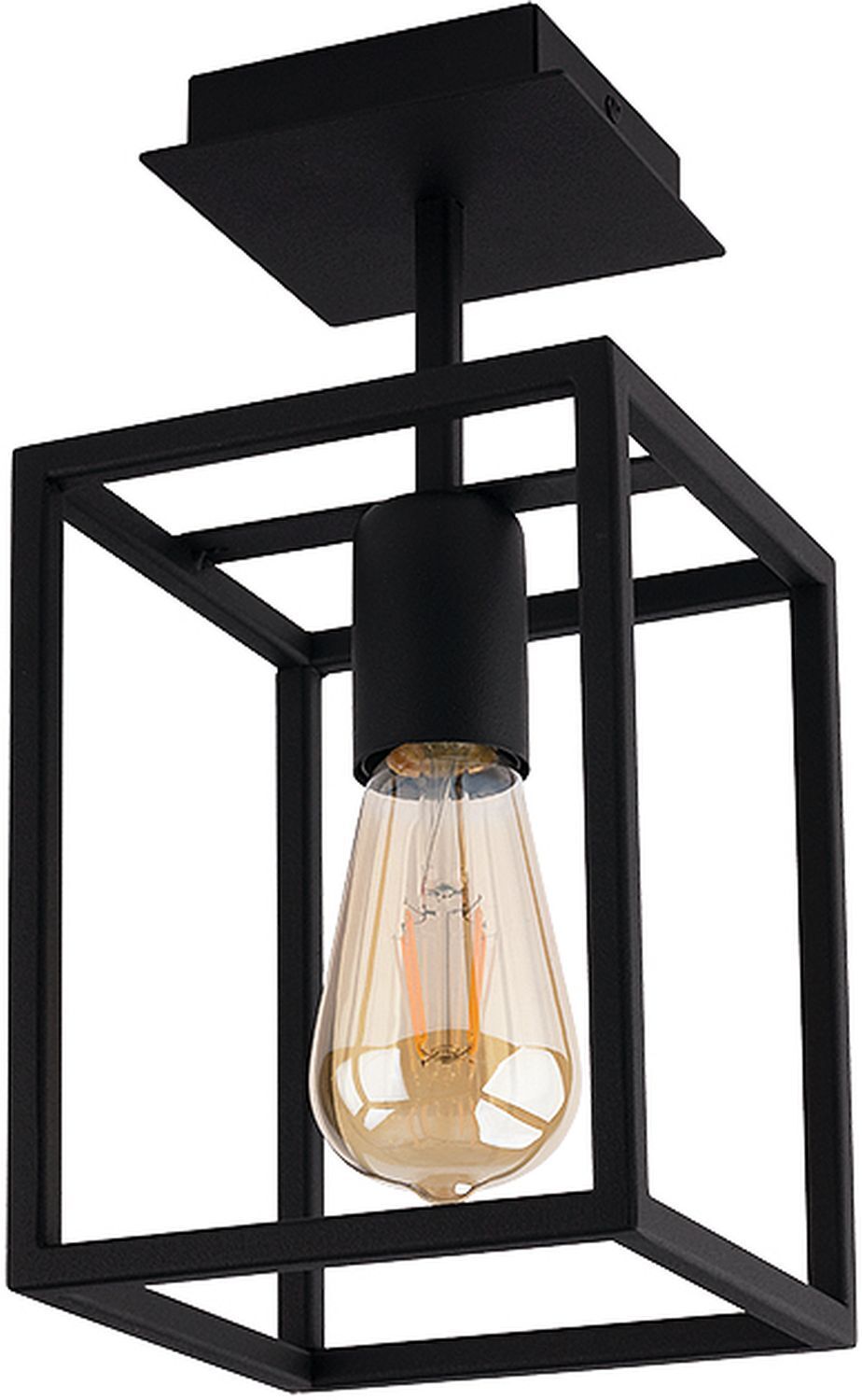 Deckenleuchte DAVID Schwarz Metall Esstisch Lampe