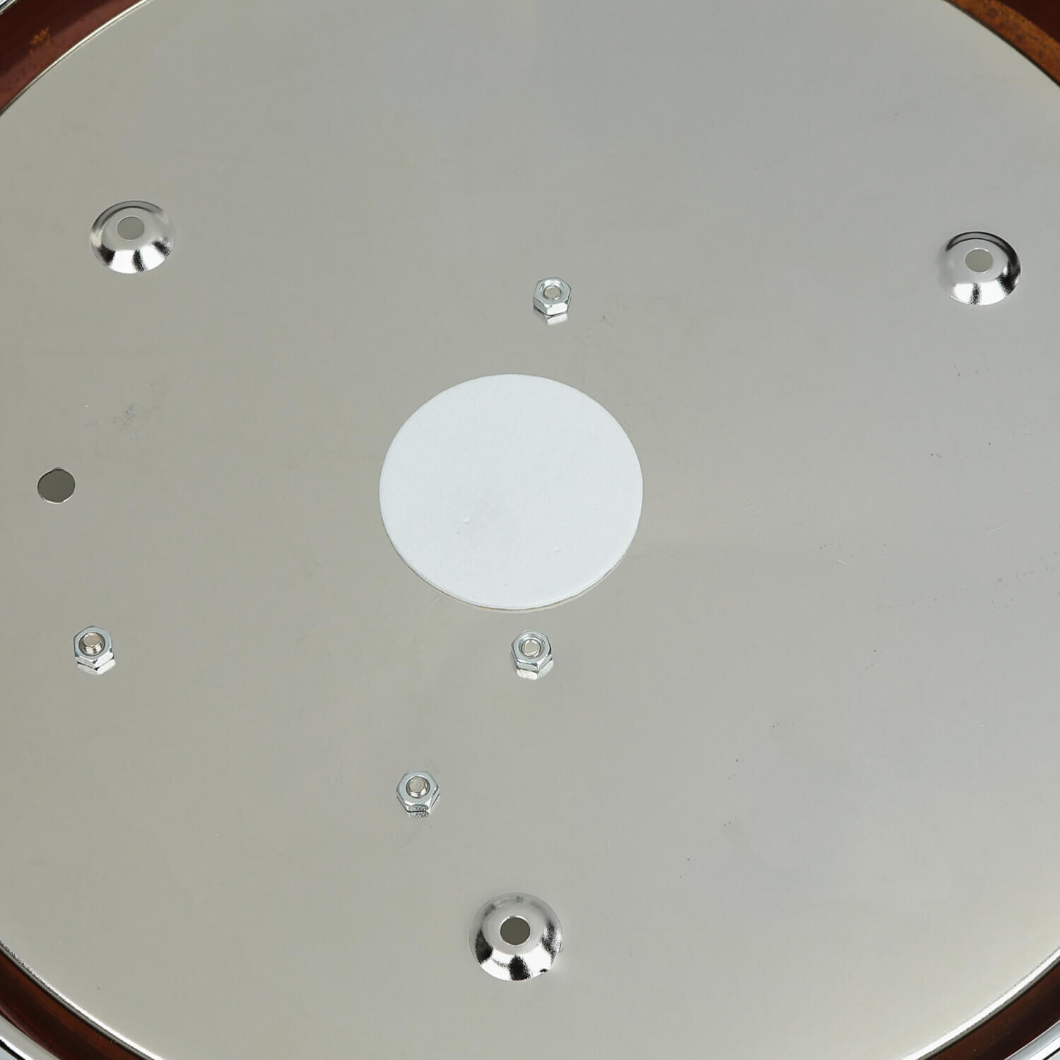 LED Deckenleuchte JANJA in Chrom IP44 Ø25cm Lampe Deckenleuchte, Elektrisches Gerät, Schalter