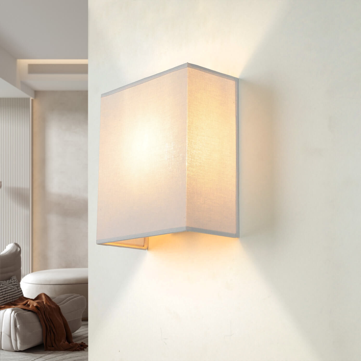 Ecke, Lampe