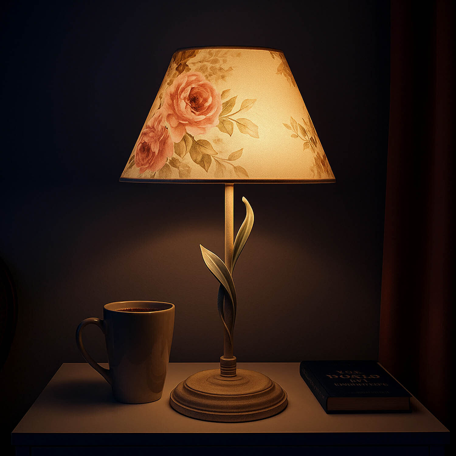 Lampe, Lampenschirm, Tasse