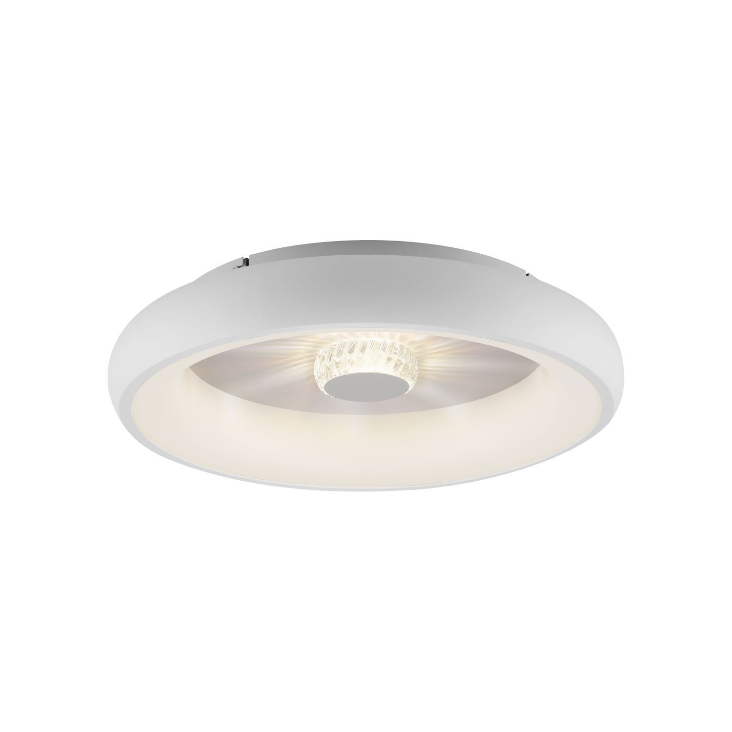 Dimmbare LED Deckenlampe Fernbedienung Kristalleffekt