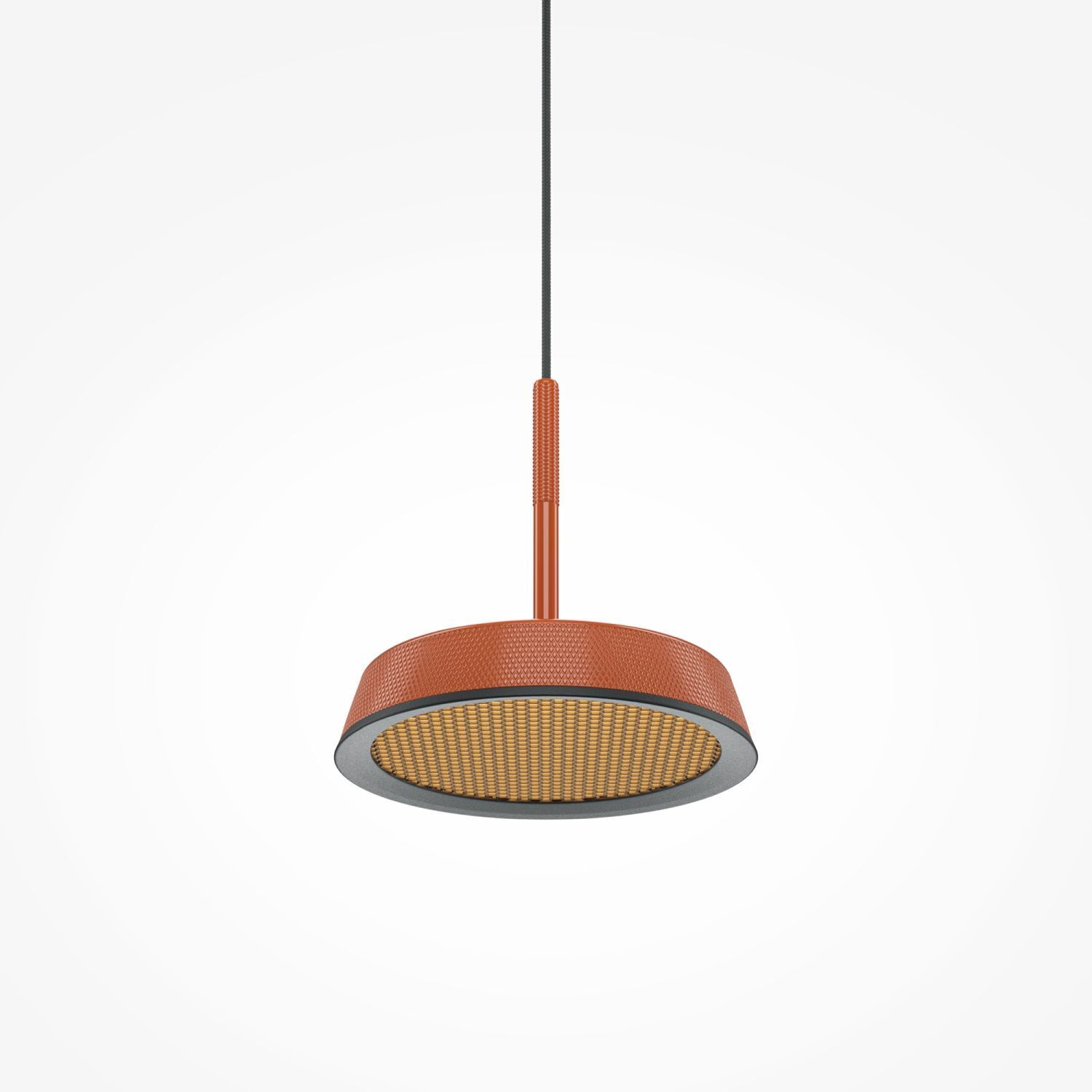 LED Hängelampe Aluminium Ø 15,3 cm rund H: max. 327 cm Lampe