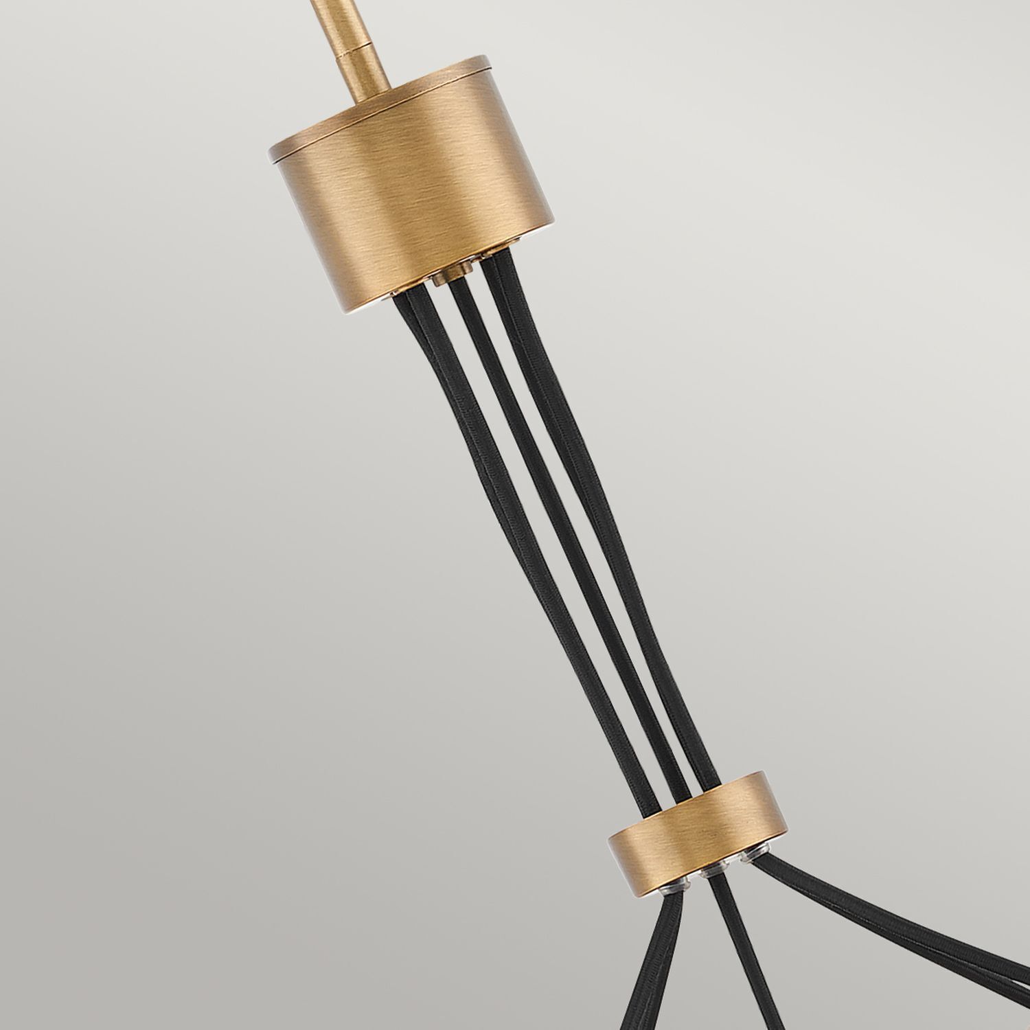 Hängelampe Metall E27 B: 77,8 cm höhenverstellbar in Bronze