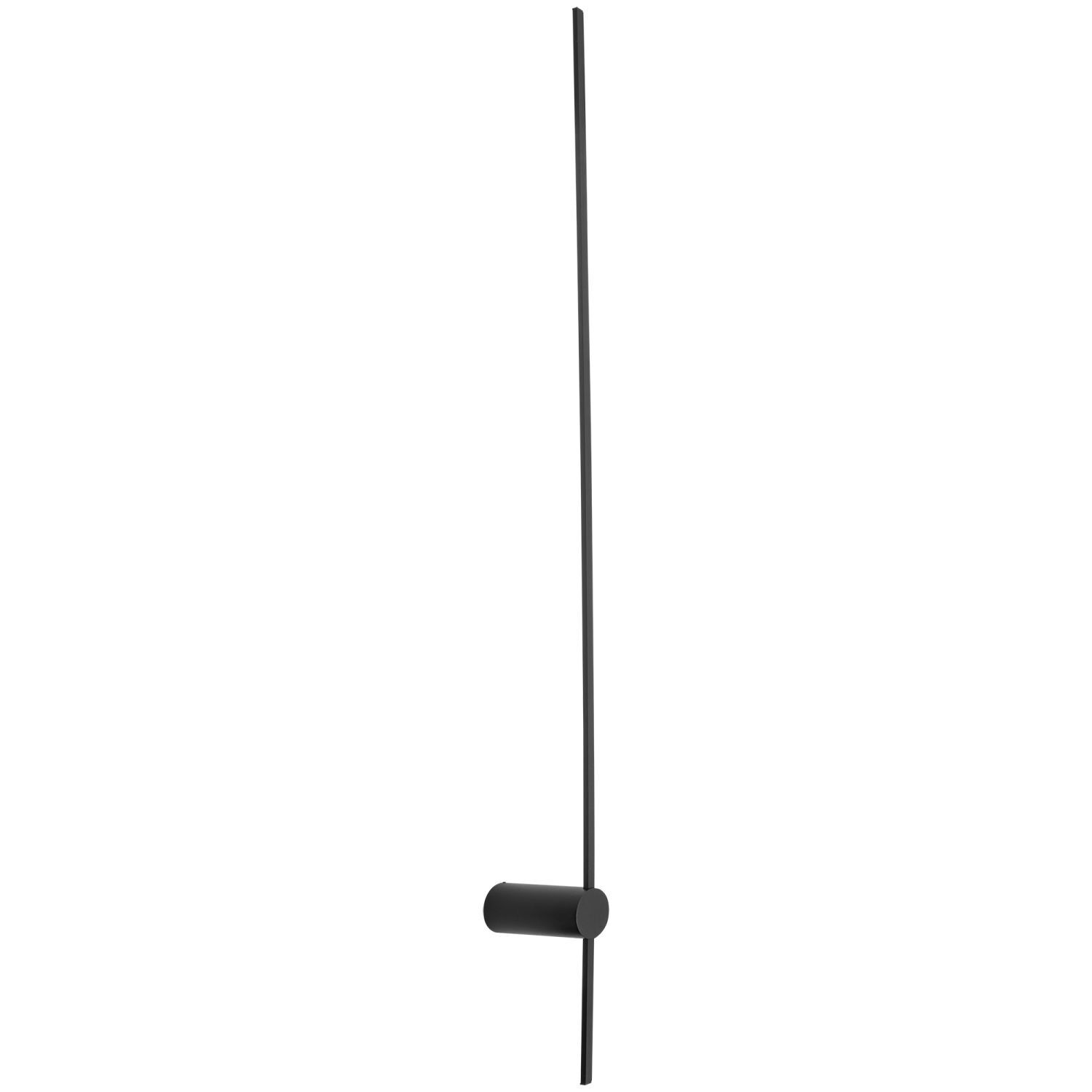Indirekte Wandlampe LED Schwarz 4000 K 570 lm 1,2 m hoch