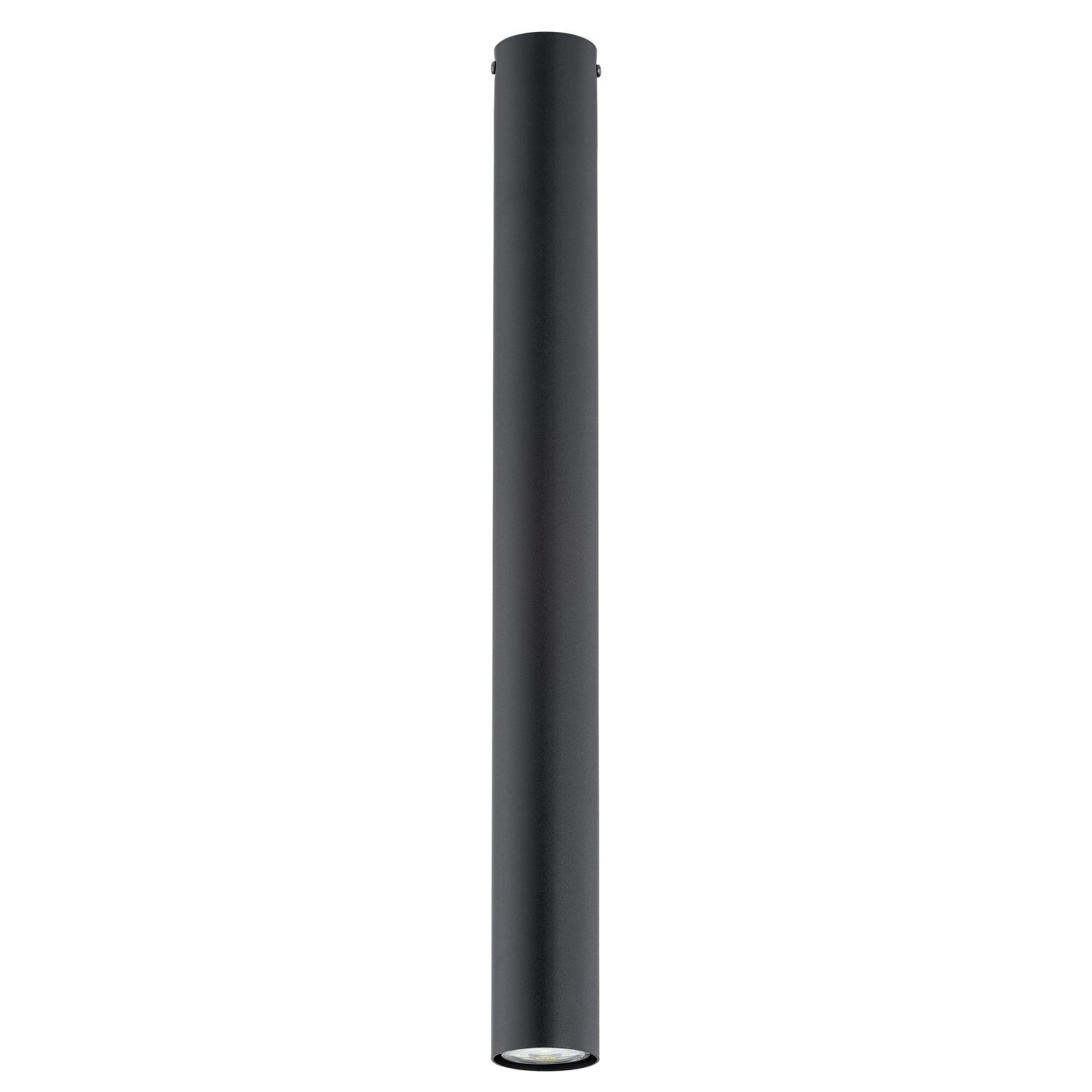 Deckenleuchte Schwarz B: 6 cm 60 cm hoch Metall GU10 Aufputz