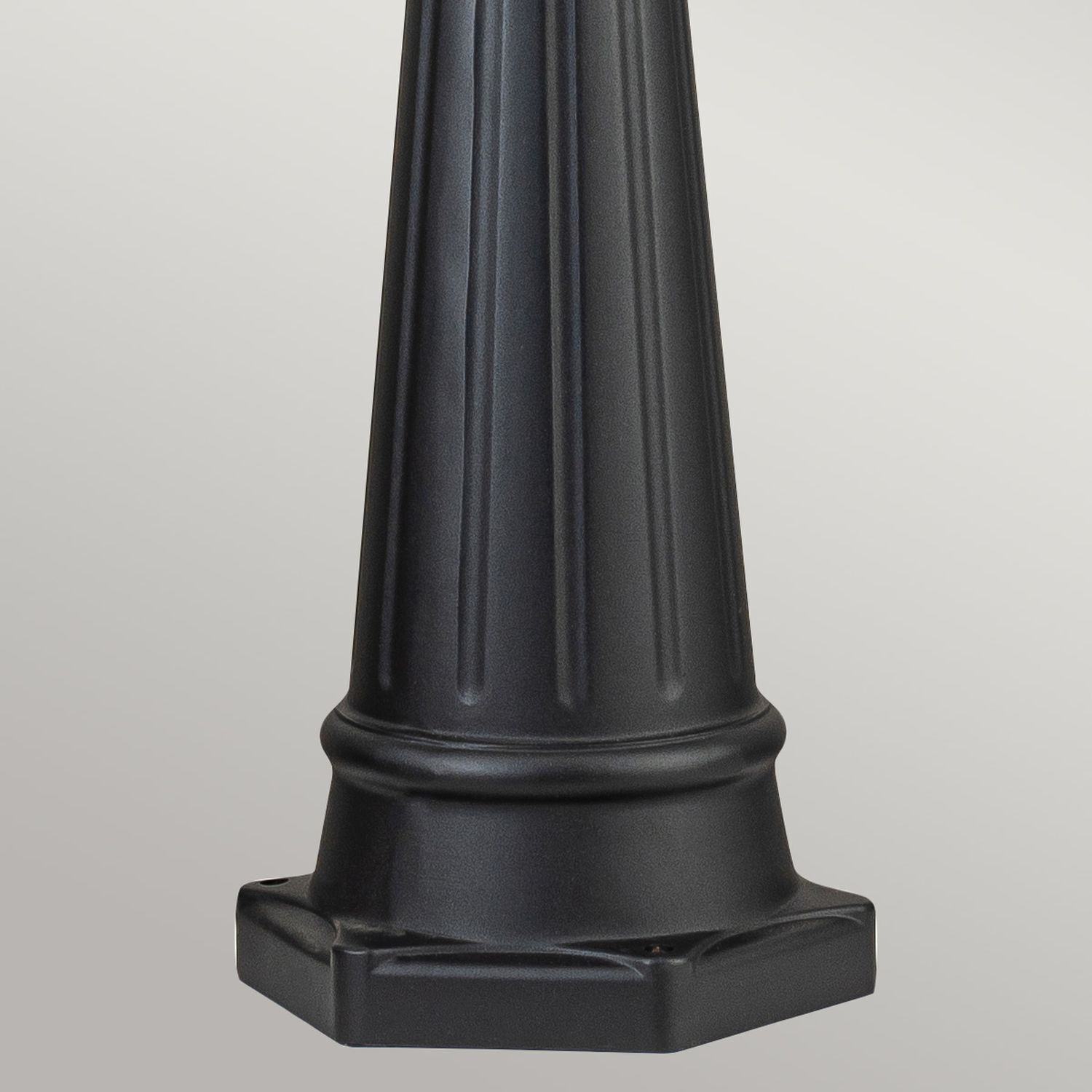 Mastleuchte 216,4 cm IP44 Vintage Schwarz E27 Garten Weg