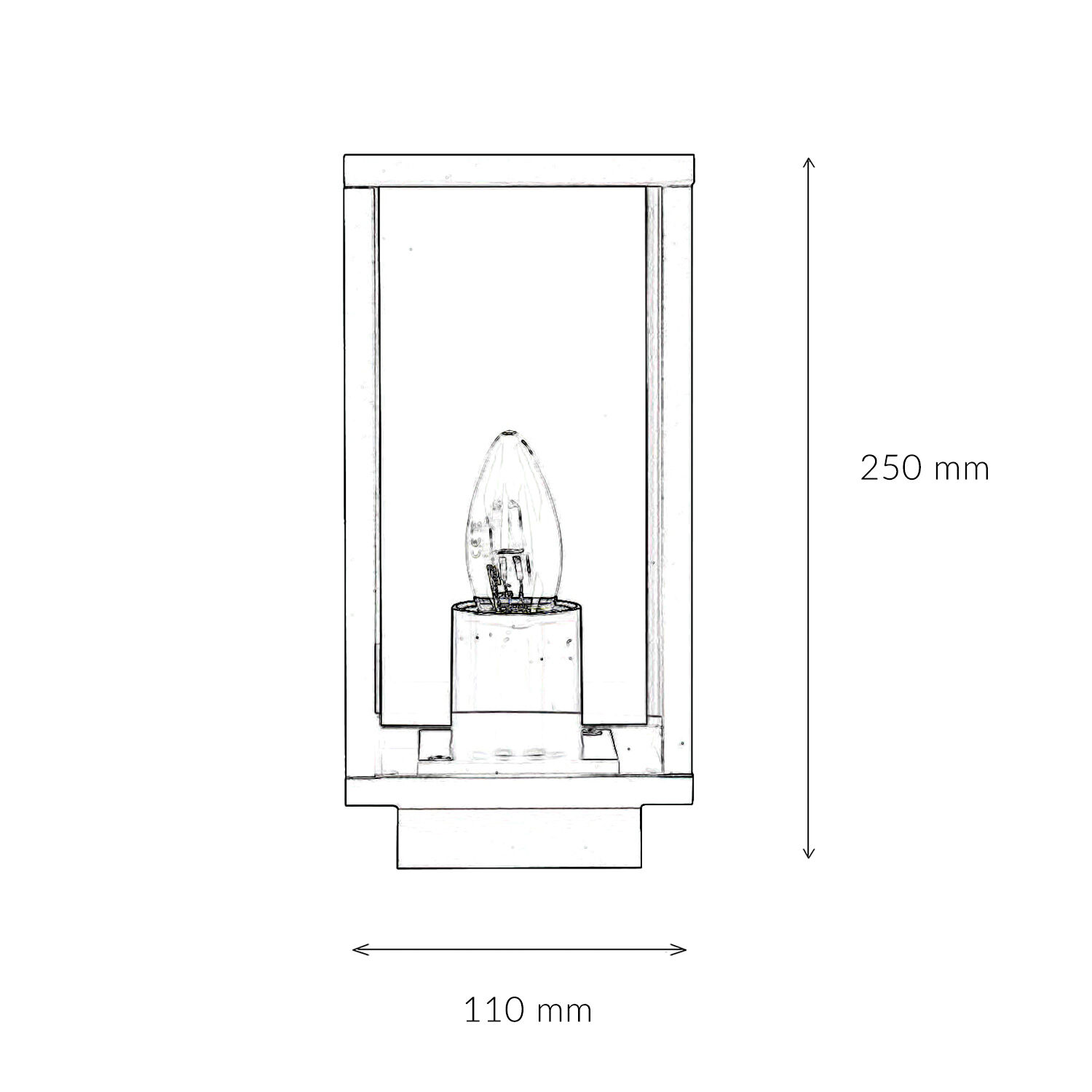 Vintage Gartenlampe Anthrazit IP43 KASSEL Architektur, Springbrunnen, Wasser
