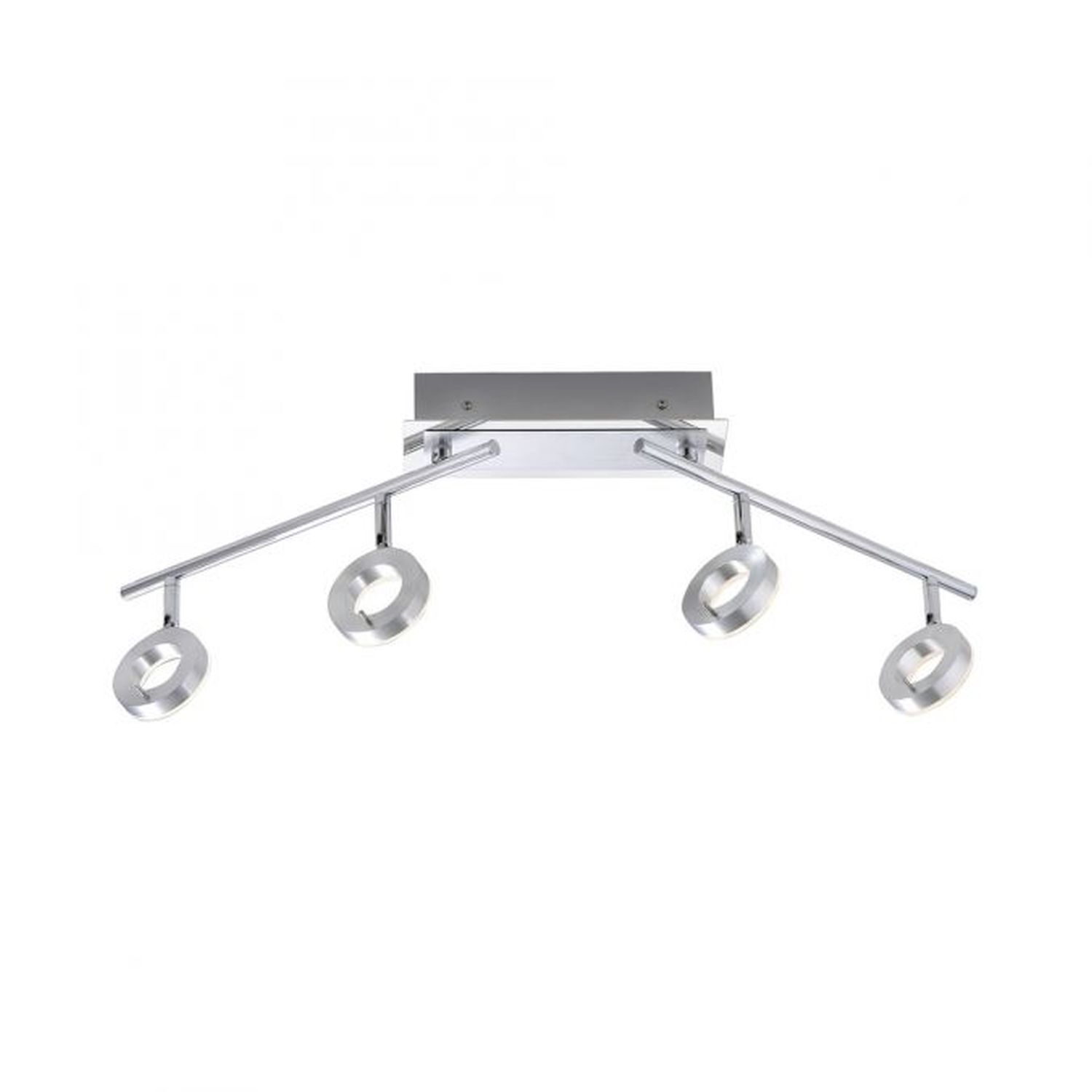 Beweglicher LED Deckenstrahler in Aluminium IP44 94 cm