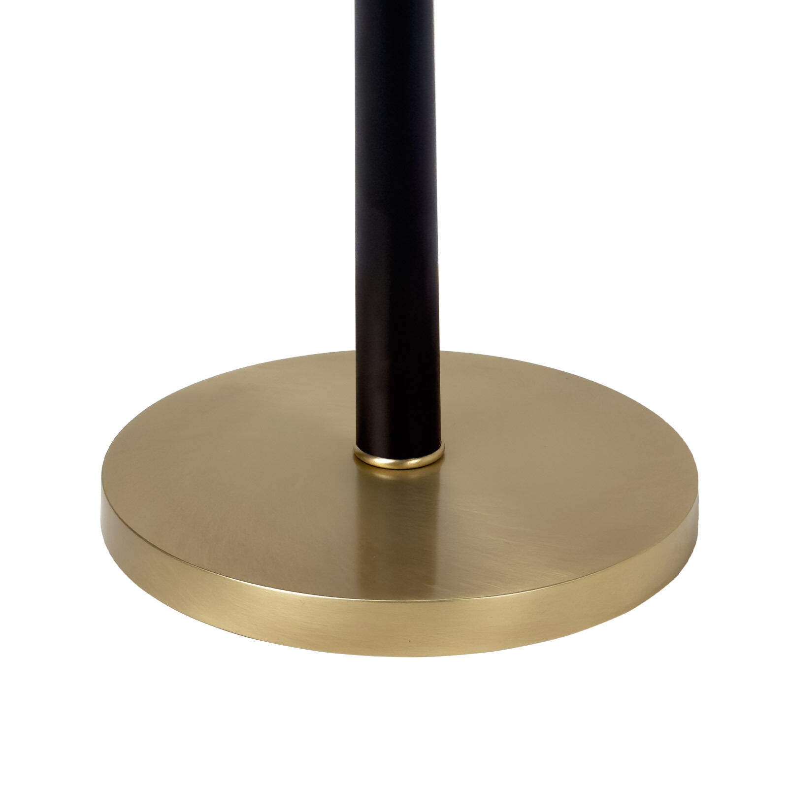 LED Stehleuchte Wohnzimmer 145 cm Eisen Messing massiv LED Stehleuchte Wohnzimmer 145 cm Eisen Messing massiv