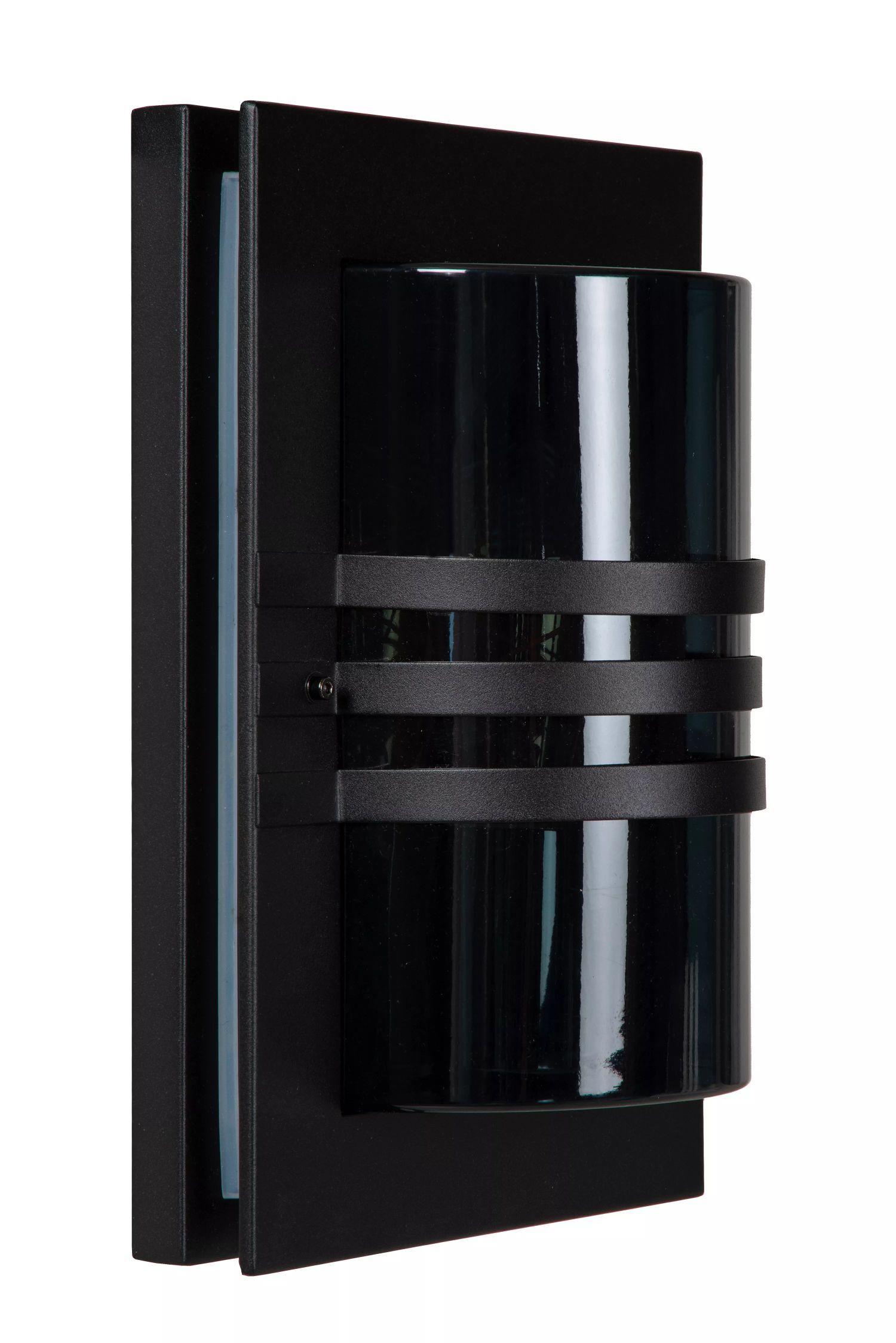 Wandlampe außen Schwarz IP44 E27 H:33 cm Haustür Garten
