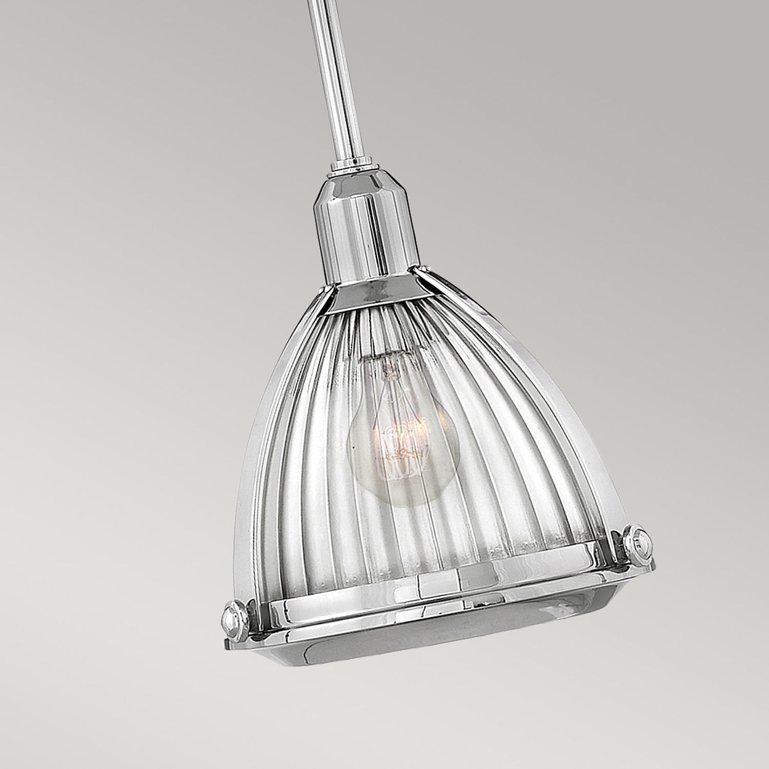 Hängeleuchte Glas Metall E27 Ø 24,8 cm rund