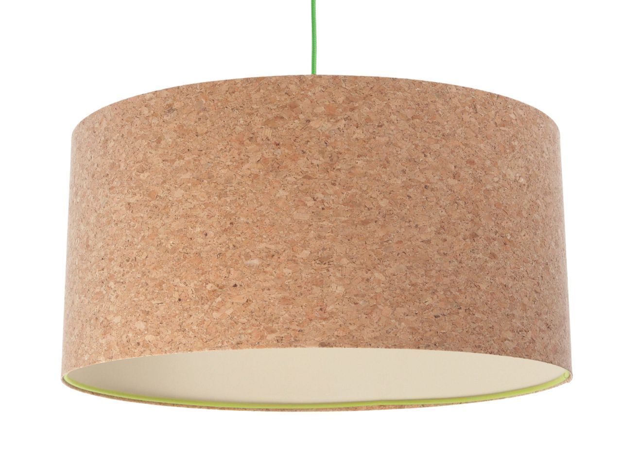 Pendelleuchte Kork Ø 30 cm E27 Modern Esszimmer Lampe, Lampenschirm