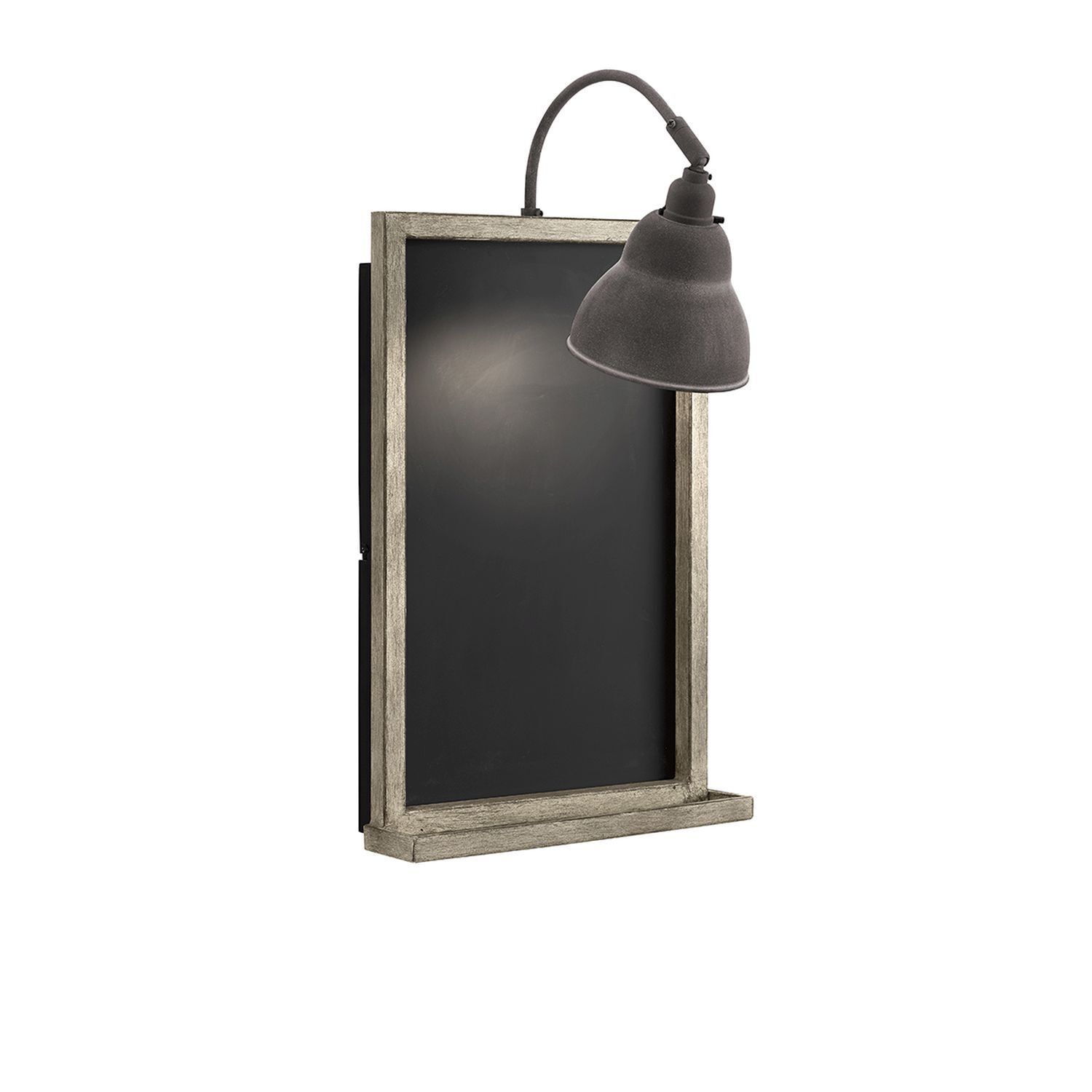 Wandleuchte mit Tafel Retro Design flexibler Schirm
