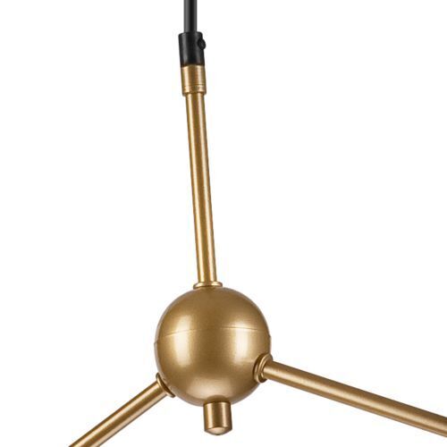 Pendelleuchte Esstisch in Gold Metall Wohnzimmer