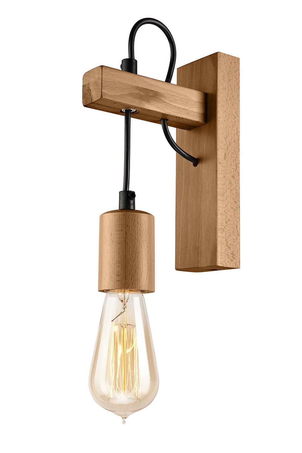 Wandlampe Holzleuchte vielseitig AMIDA Lampe