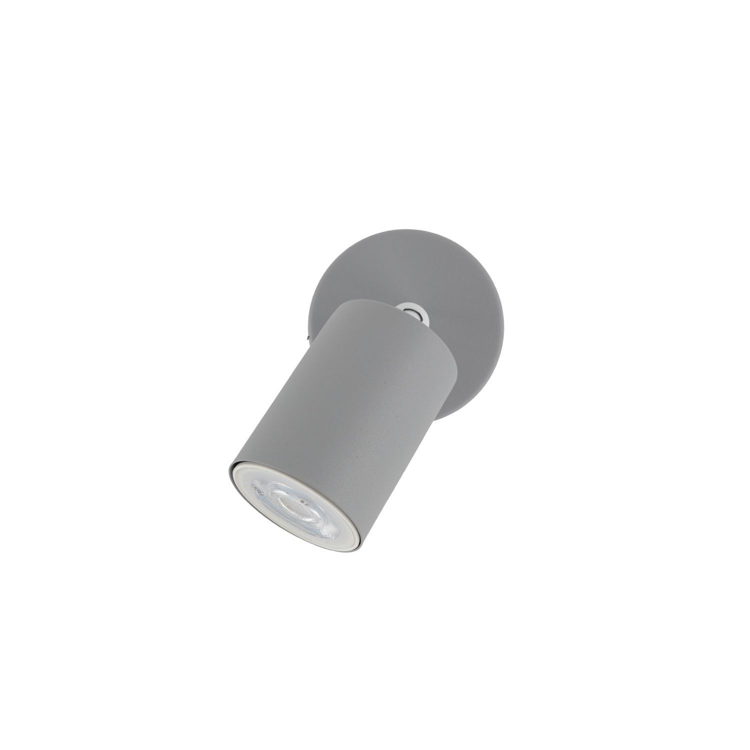 Deckenleuchte Kinderzimmer Grau GU10 rund Ø 13 cm klein
