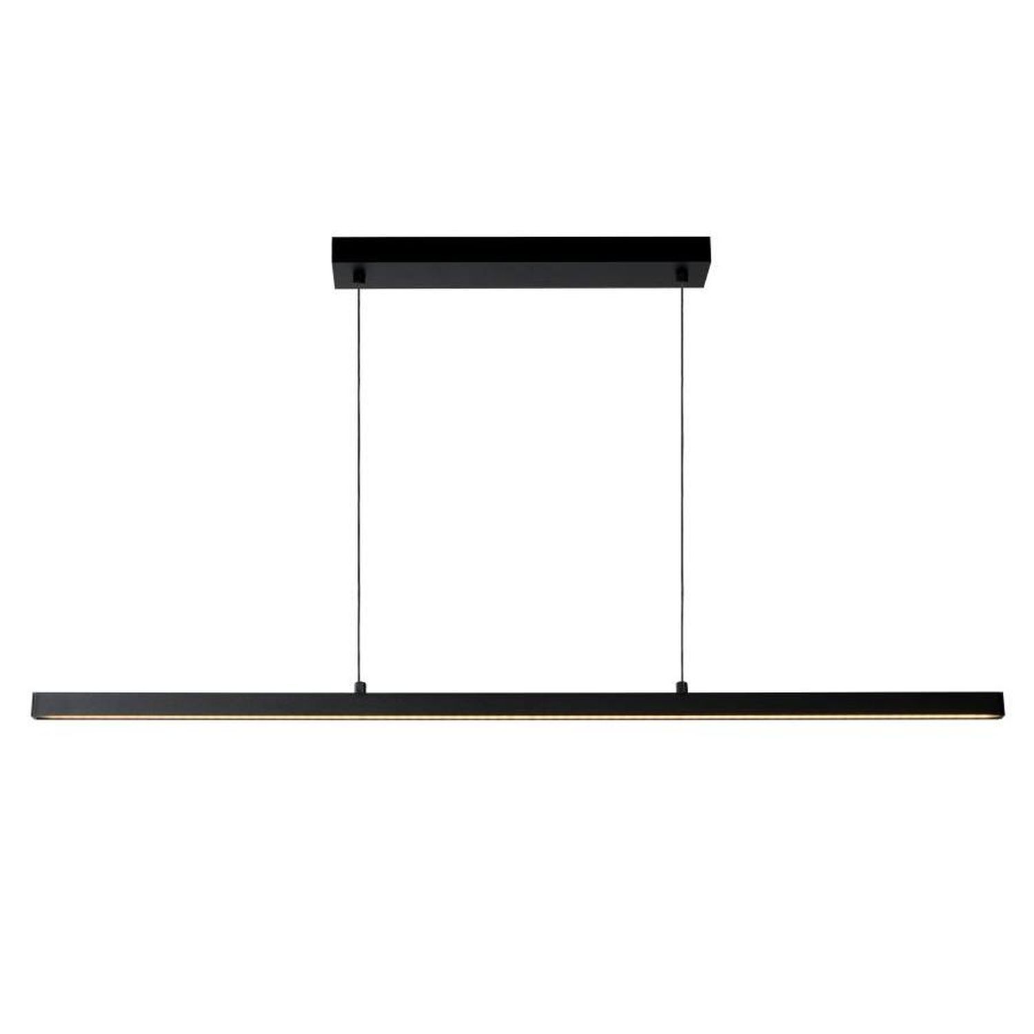 LED Pendelleuchte Metall Schwarz 2700 K L:118 cm Elektronik, Bildschirm, Projektionsbildschirm, Mobiliar, Tabelle