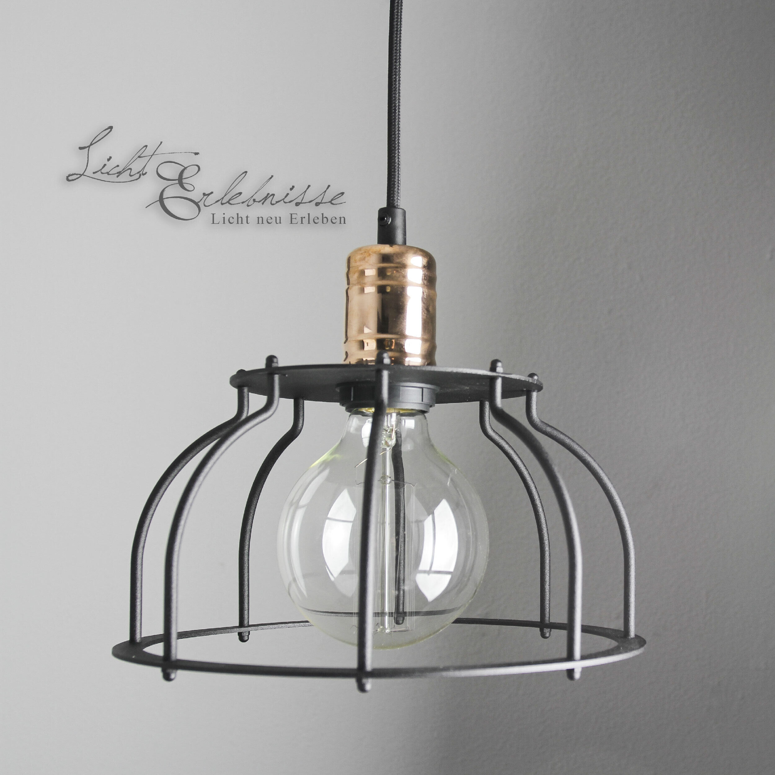 XL Edison Pendelleuchte Steam Punk Lampe, Leuchte, Kronleuchter