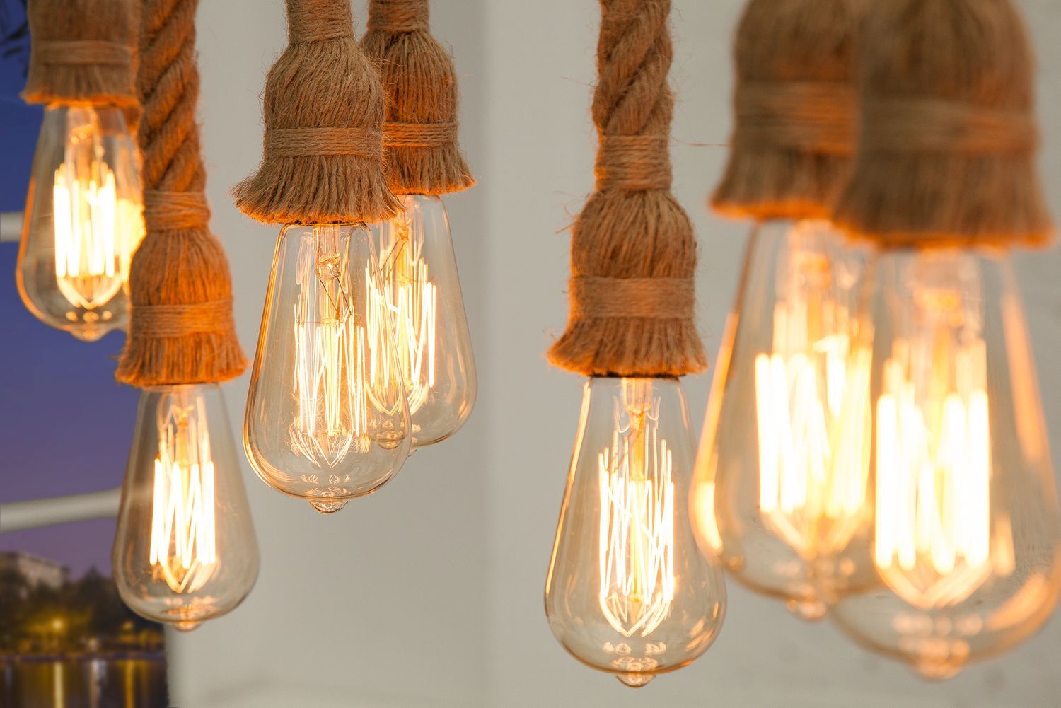 Große Pendelleuchte MARE Tau Handgefertigt Esstisch Licht