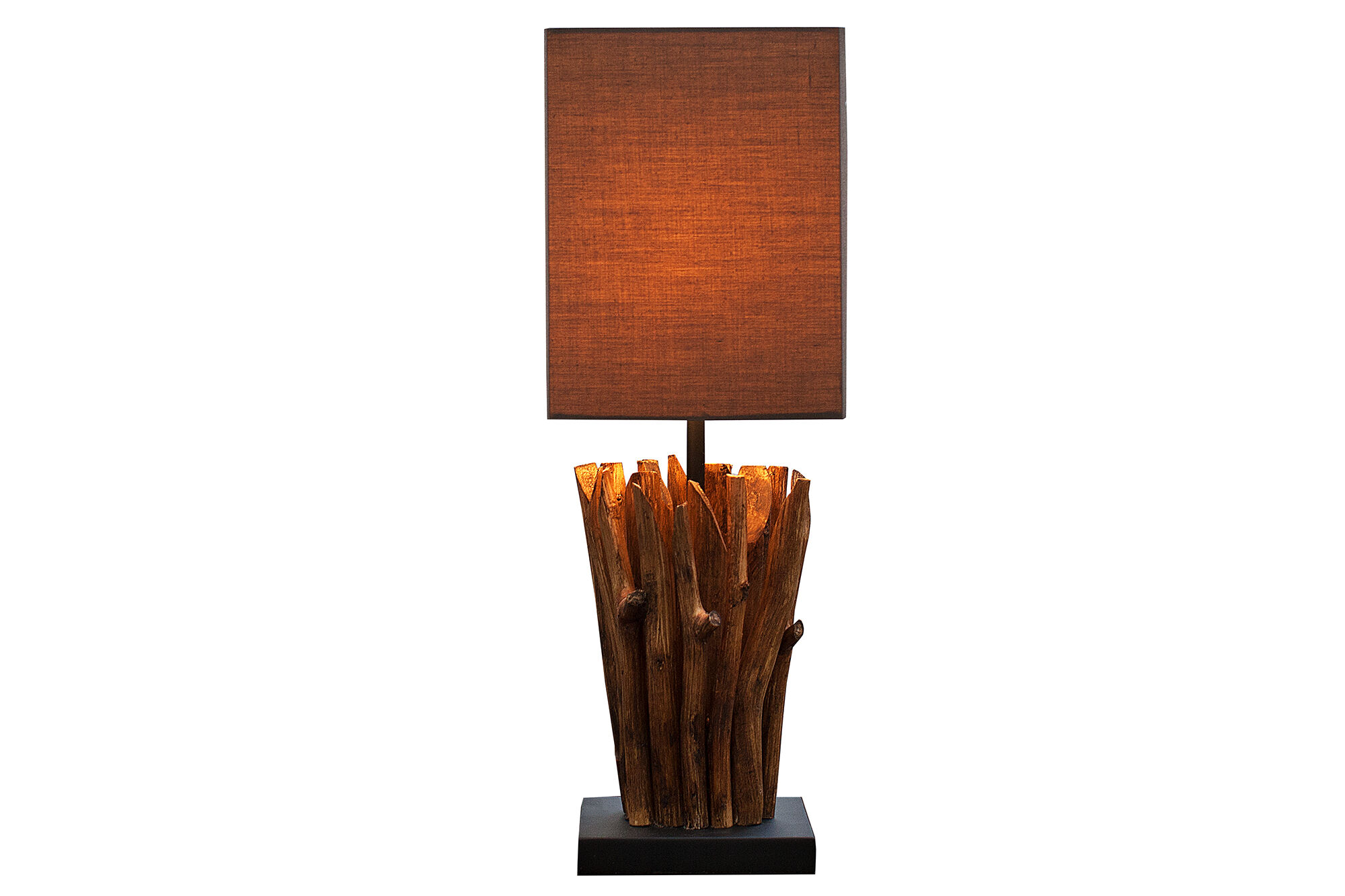Lampe, Tischlampe, Holz