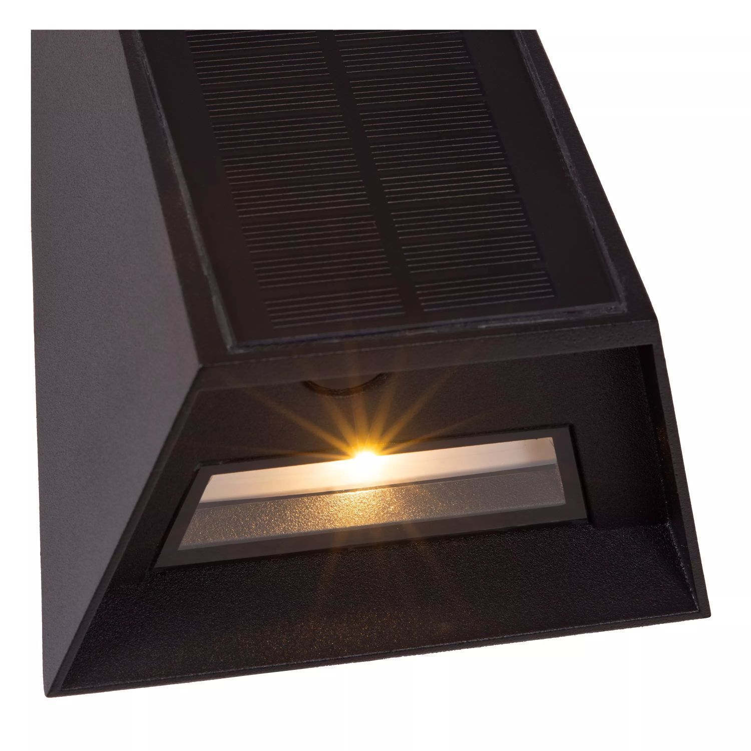 LED Solar Wandlampe Bewegungsmelder Up Down IP54 3150 K
