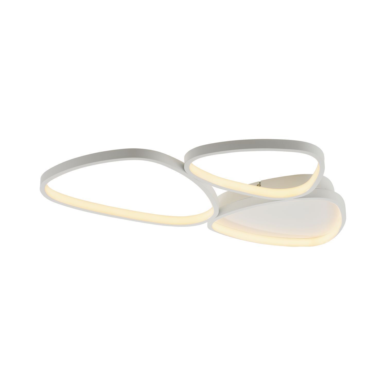 LED Deckenleuchte Weiß Metall 3000 K 3800 lm L:69,5 cm