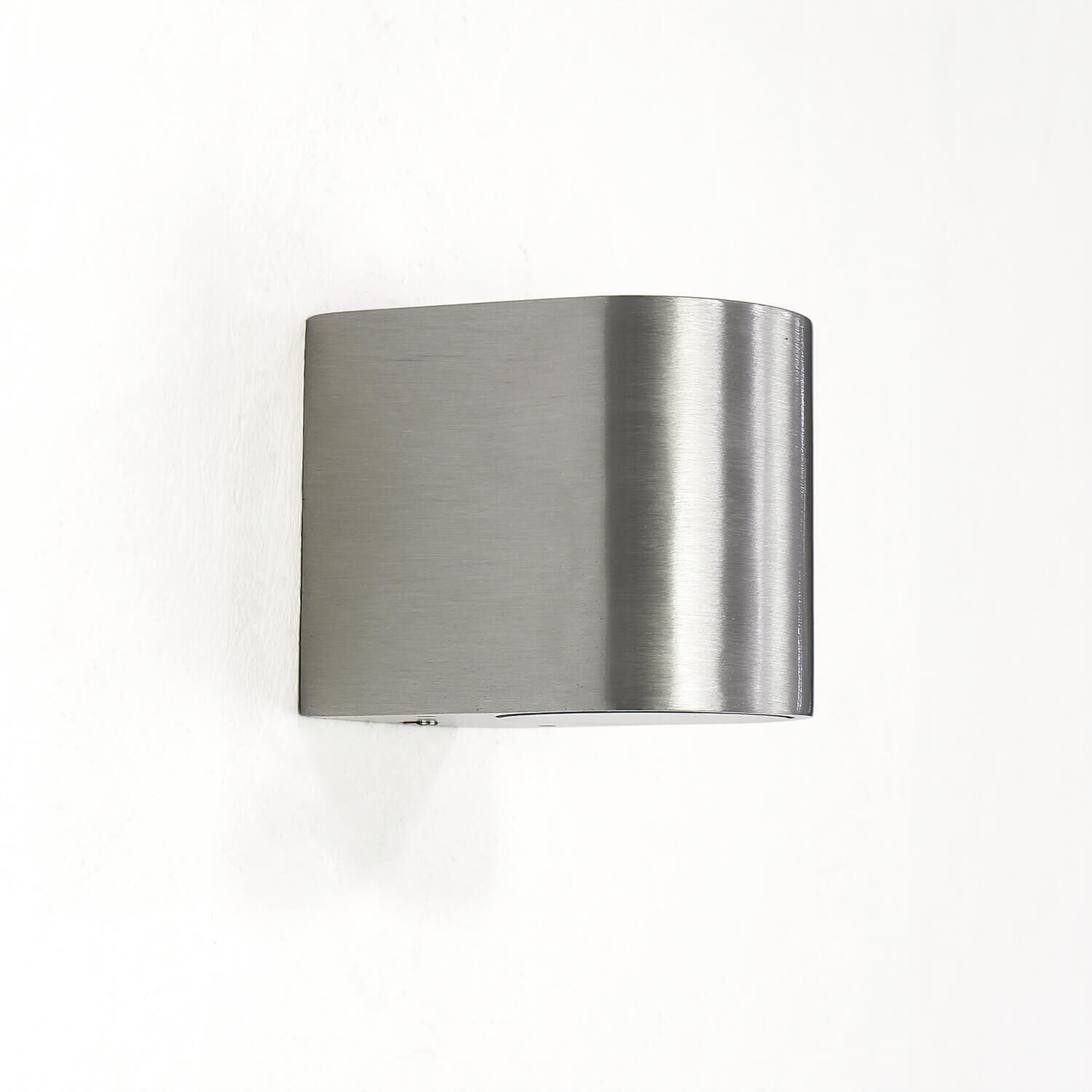 Halbrunde Außenwandlampe Silber Aluminium AALBORG Aluminium, Zubehör
