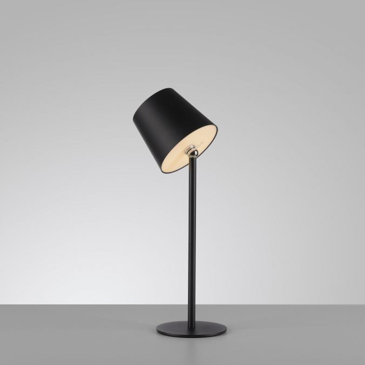 LED Akku Tischlampe Schwarz dimmbar Touch 37 cm 320 lm
