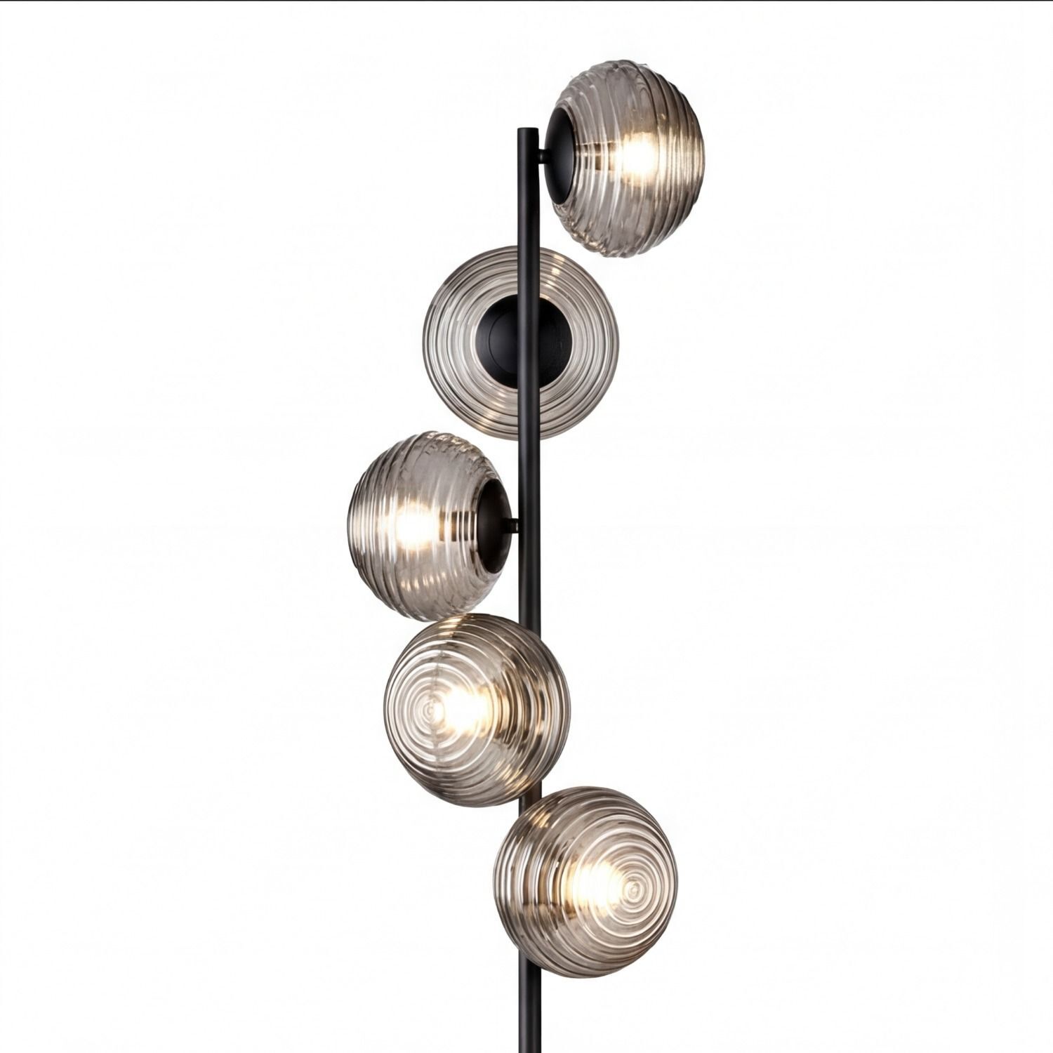Lampen, Stehlampe, Beleuchtung, Ringe, Glasdrehung