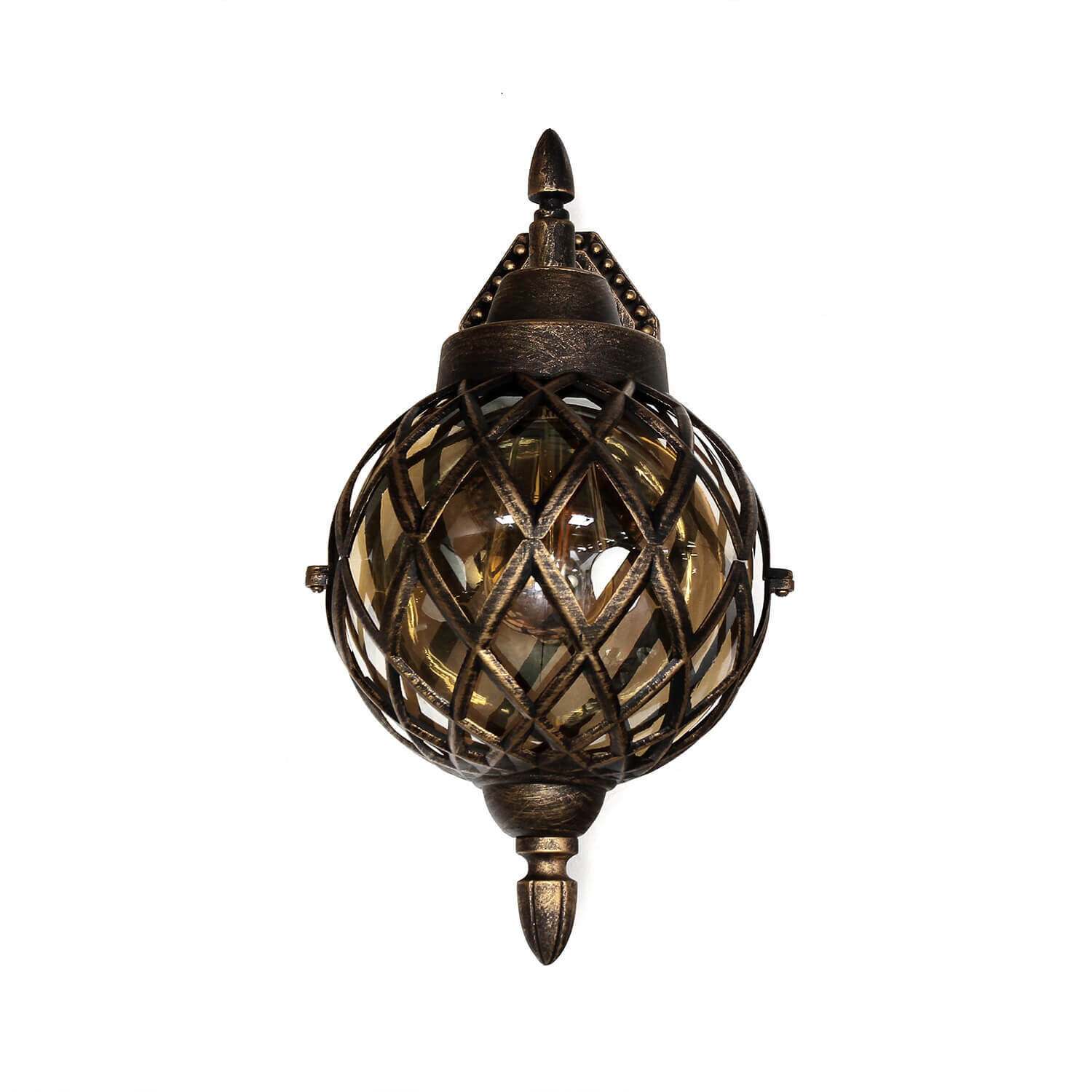 Wandlampe Außen in Kupfer antik IP44 Vintage Bronze, Leuchte, Lampe, Kronleuchter