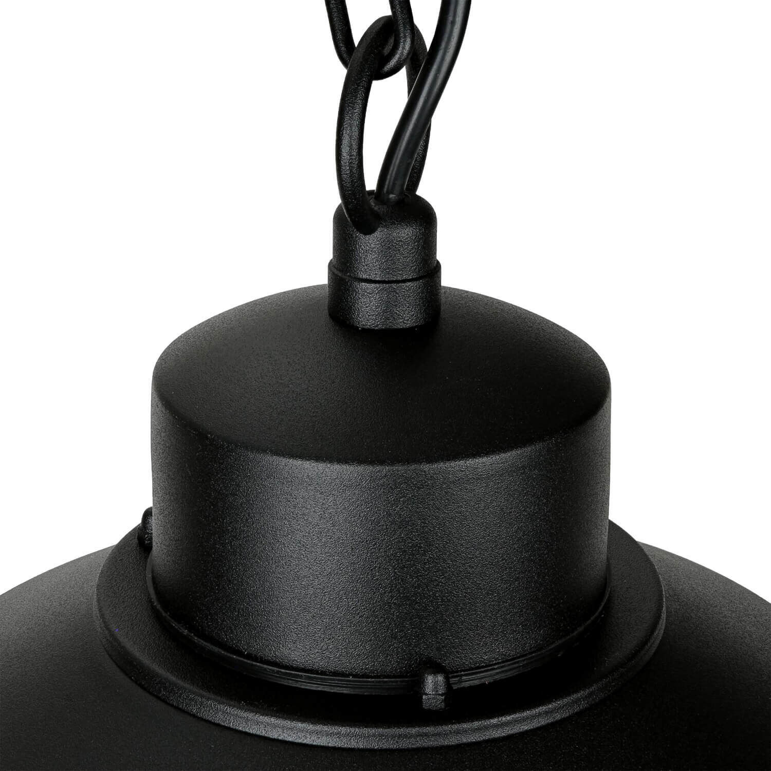 Außenleuchte IP44 E27 Schwarz Glas Edelstahl Maritim
