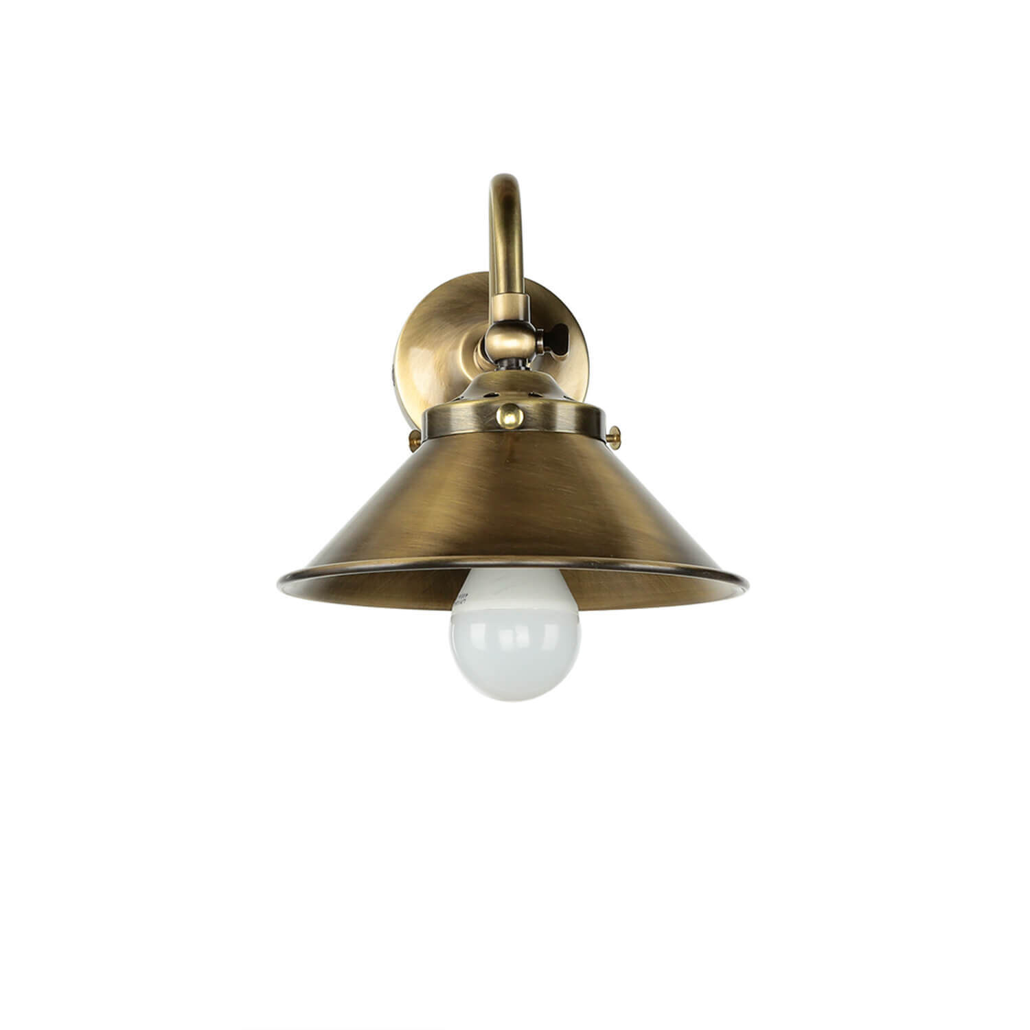 Wandleuchte verstellbar Messing E14 ALICE Leuchte