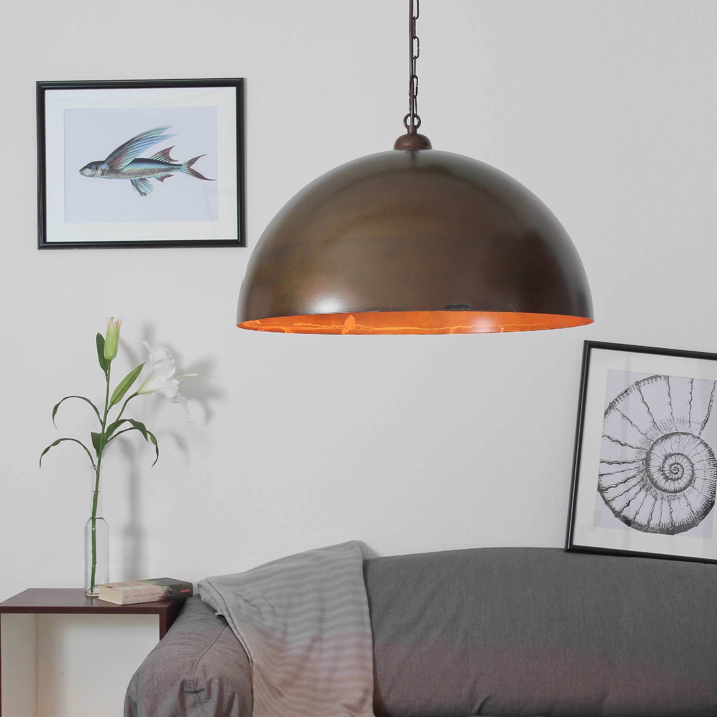 XL Hängeleuchte im Loftstil antik Lampe
