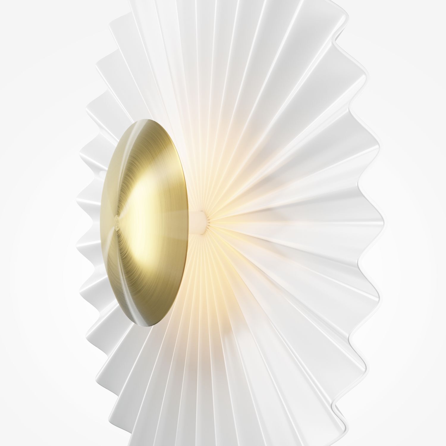 LED Wandleuchte dimmbar Metall rund Ø 30 cm 510 lm KAI