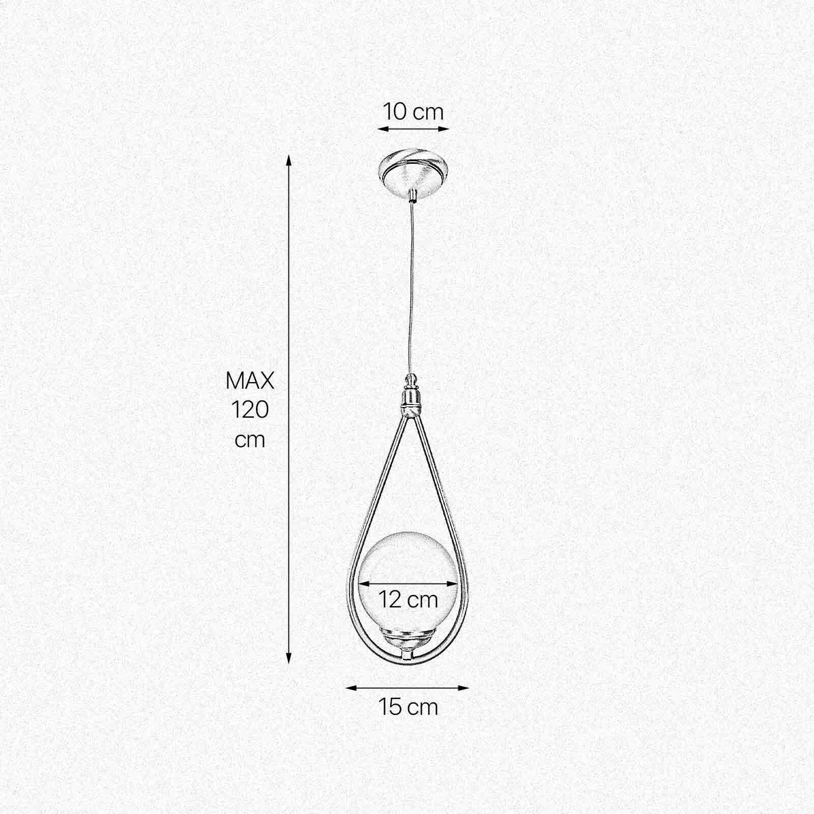 Hängelampe in Bronze hell Weiß E14 Messing Glas Jugendstil Diagramm, Handlung