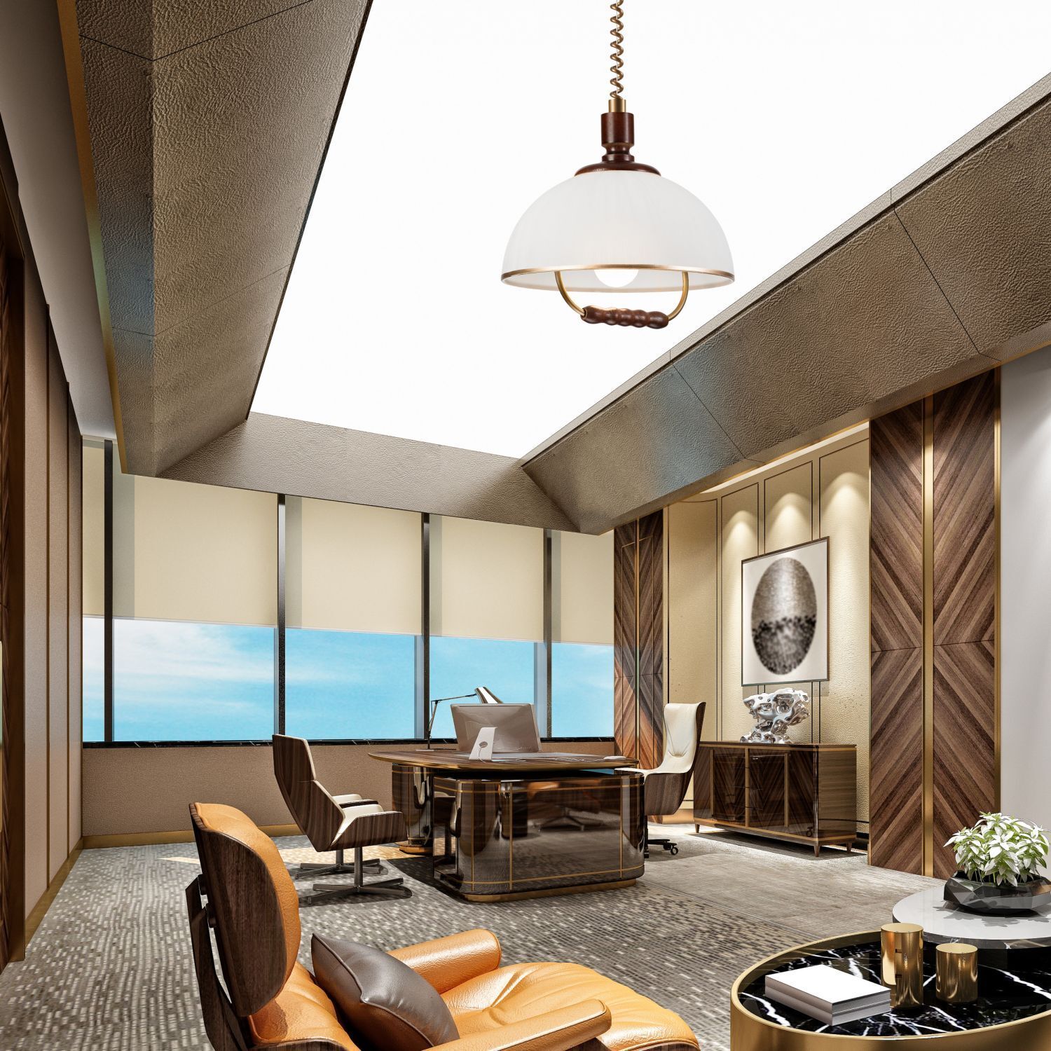 office, Schreibtisch, Stuhl, Kamel, Lampe